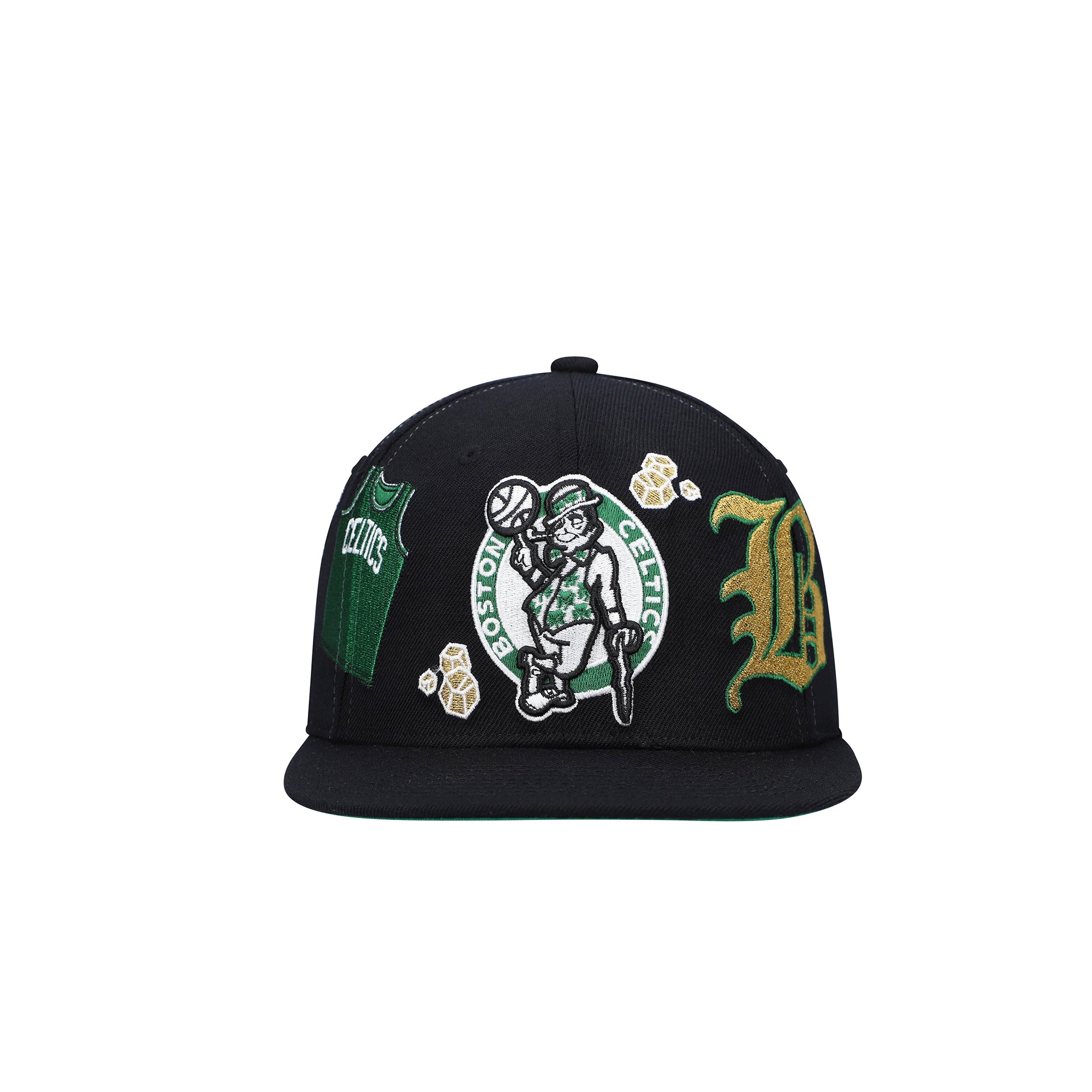 Mitchell & Ness Mens Boston Celtics My Towns Snapback 'Black'
