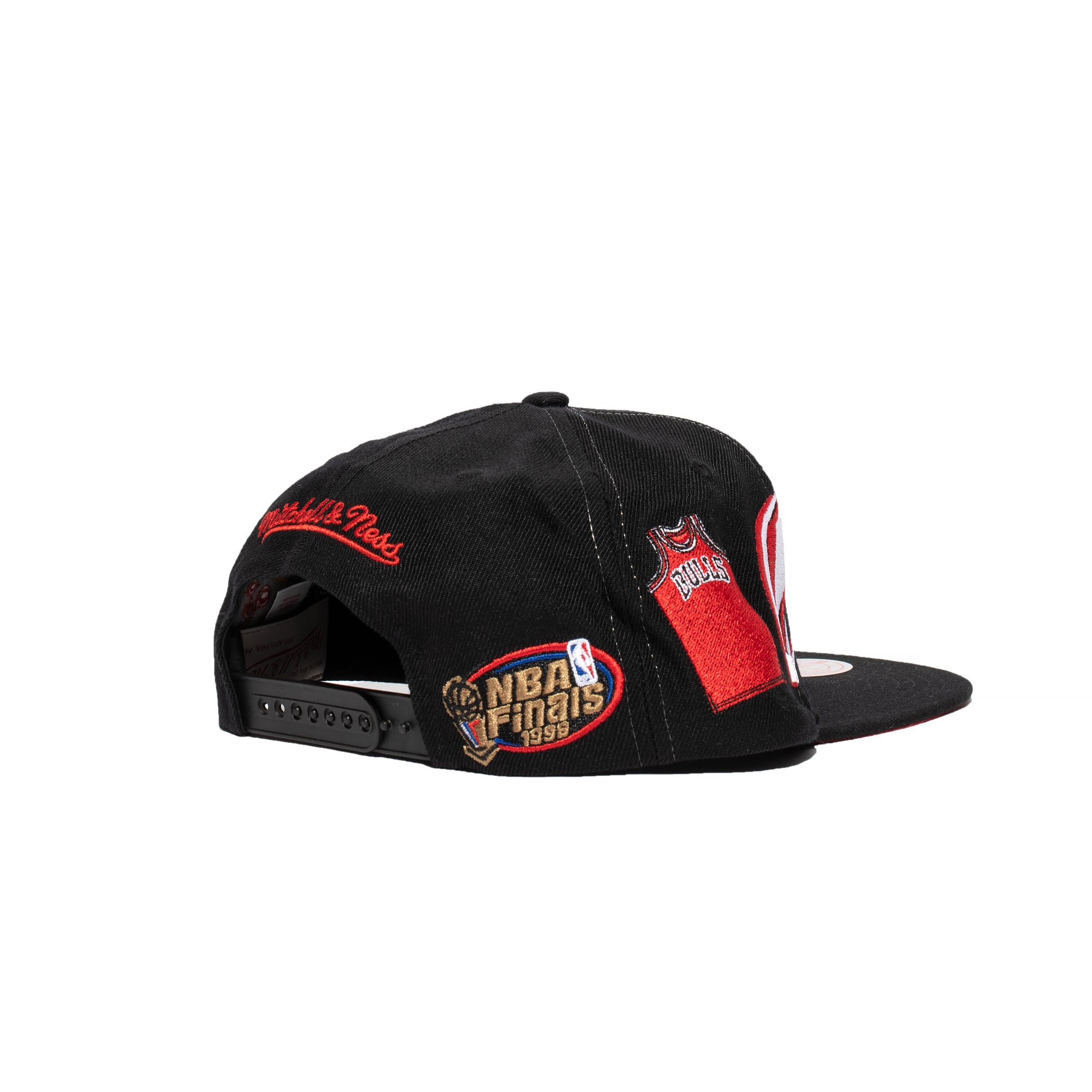 Mitchell & Ness Mens Chicago Bulls My Towns Snapback 'Black'