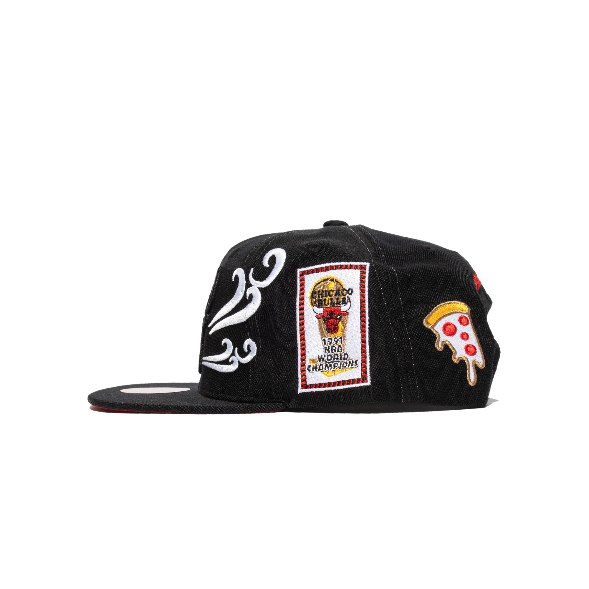 Mitchell & Ness Mens Chicago Bulls My Towns Snapback 'Black'