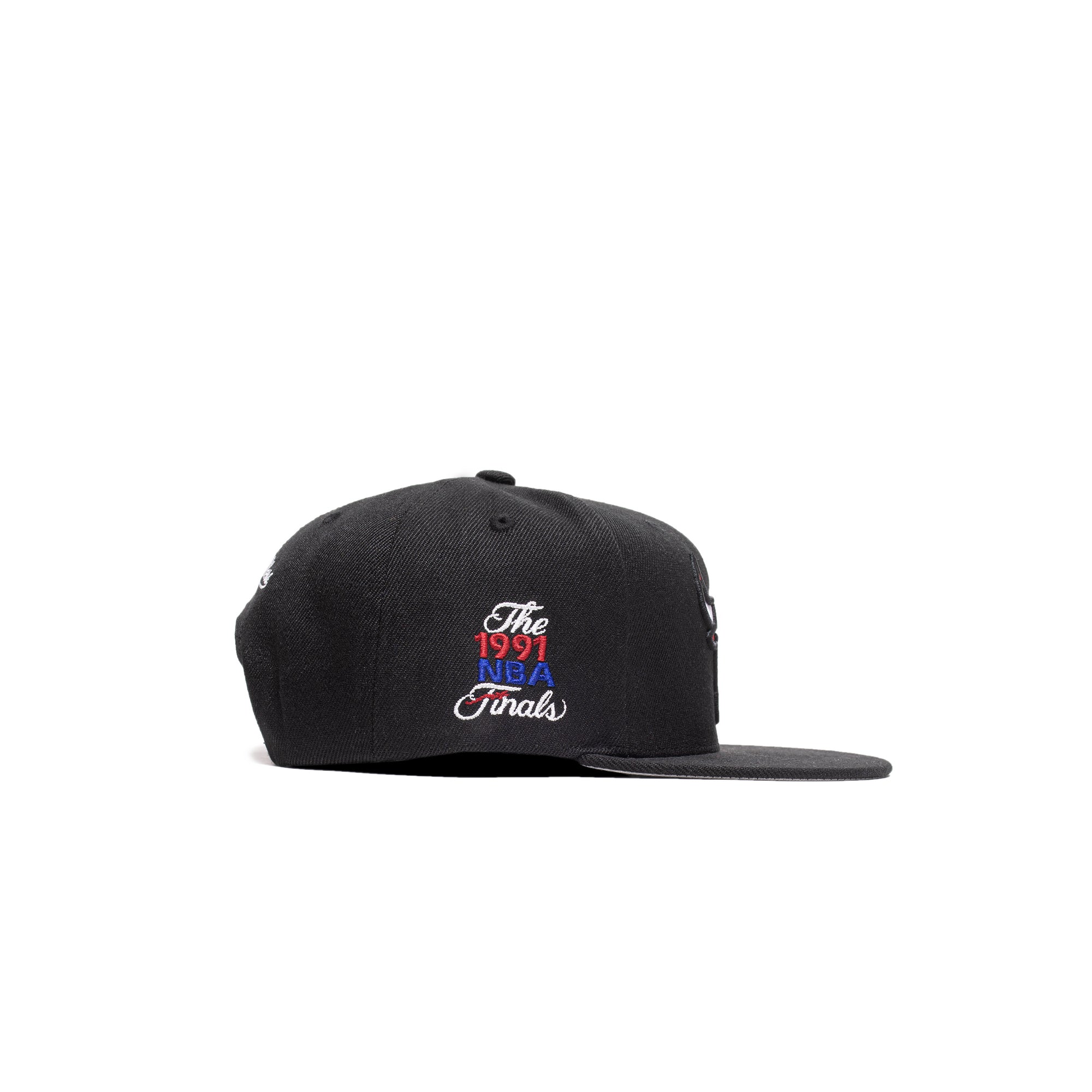 Mitchell & Ness Mens Chicago Bulls Finals Patch Snapback 'Black'
