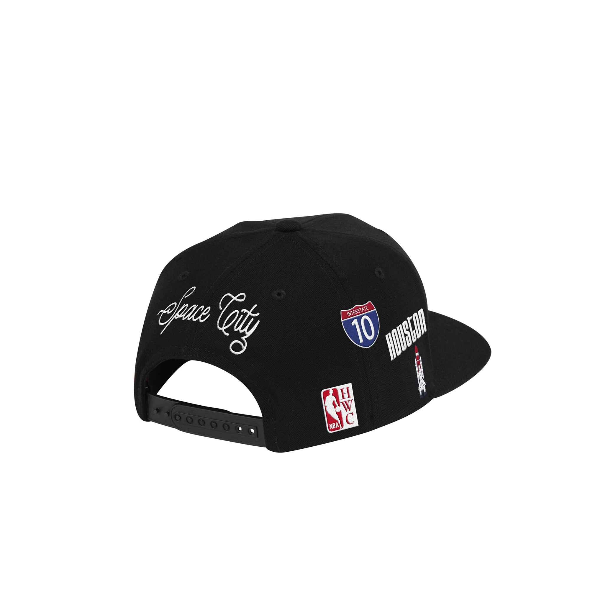 Mitchell & Ness Mens Houston Rockets Hyperlocal Snapback HWC 'Black'