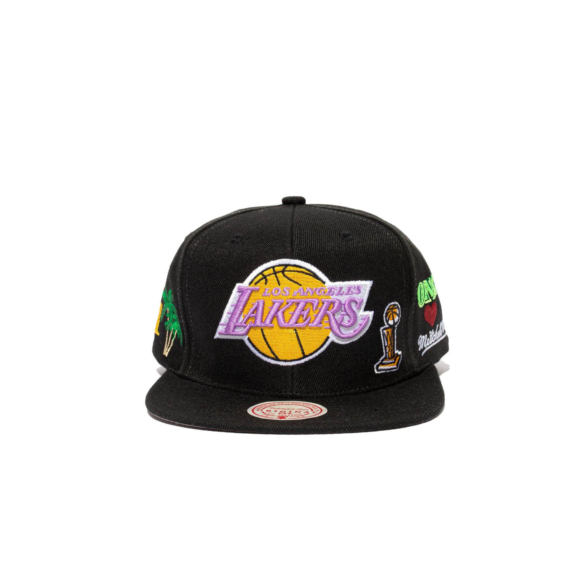 Mitchell & Ness Los Angeles Lakers Hyperlocal Snapback HWC 'Black'