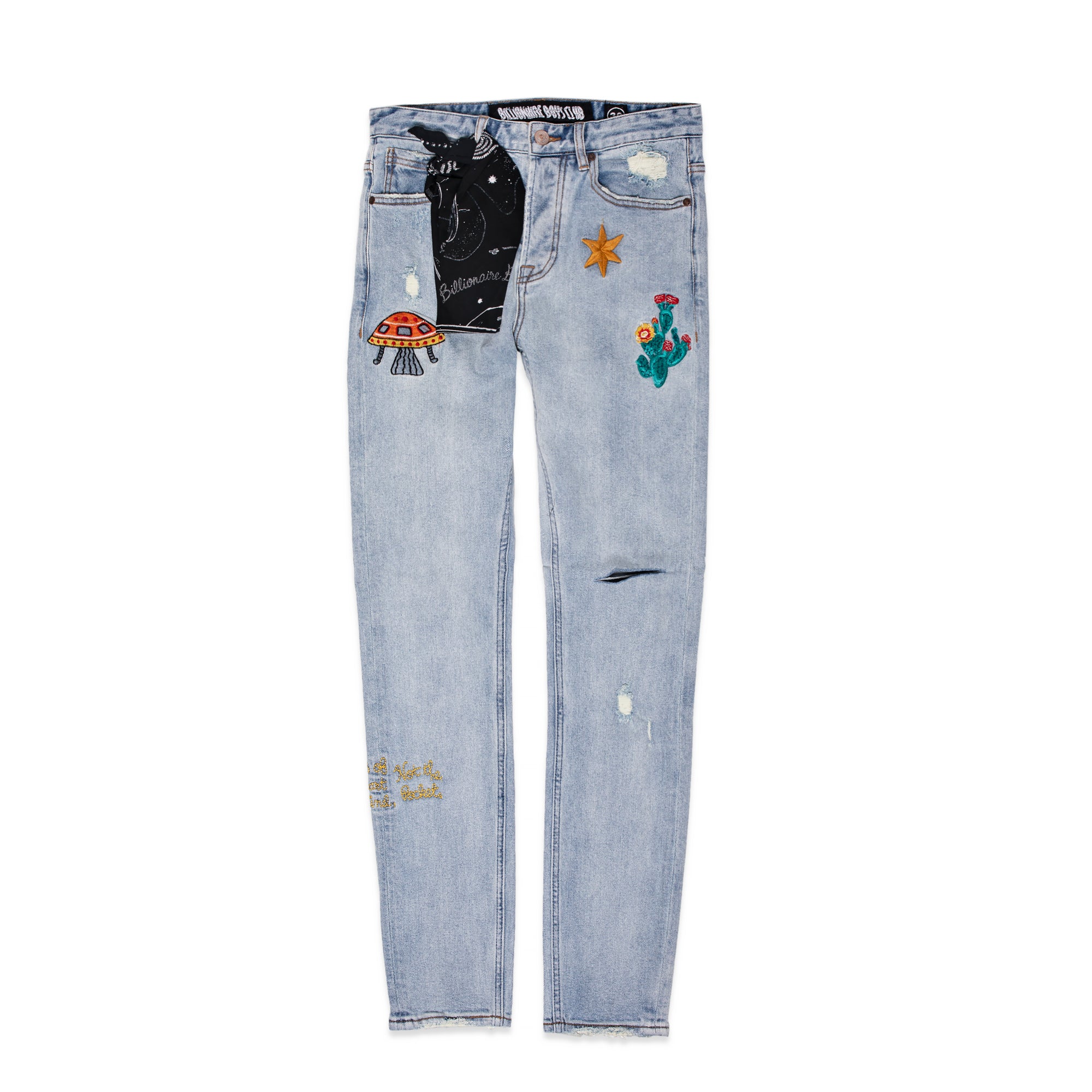 Billionare Boys Club Mens Dungrees 'Multi' Jeans