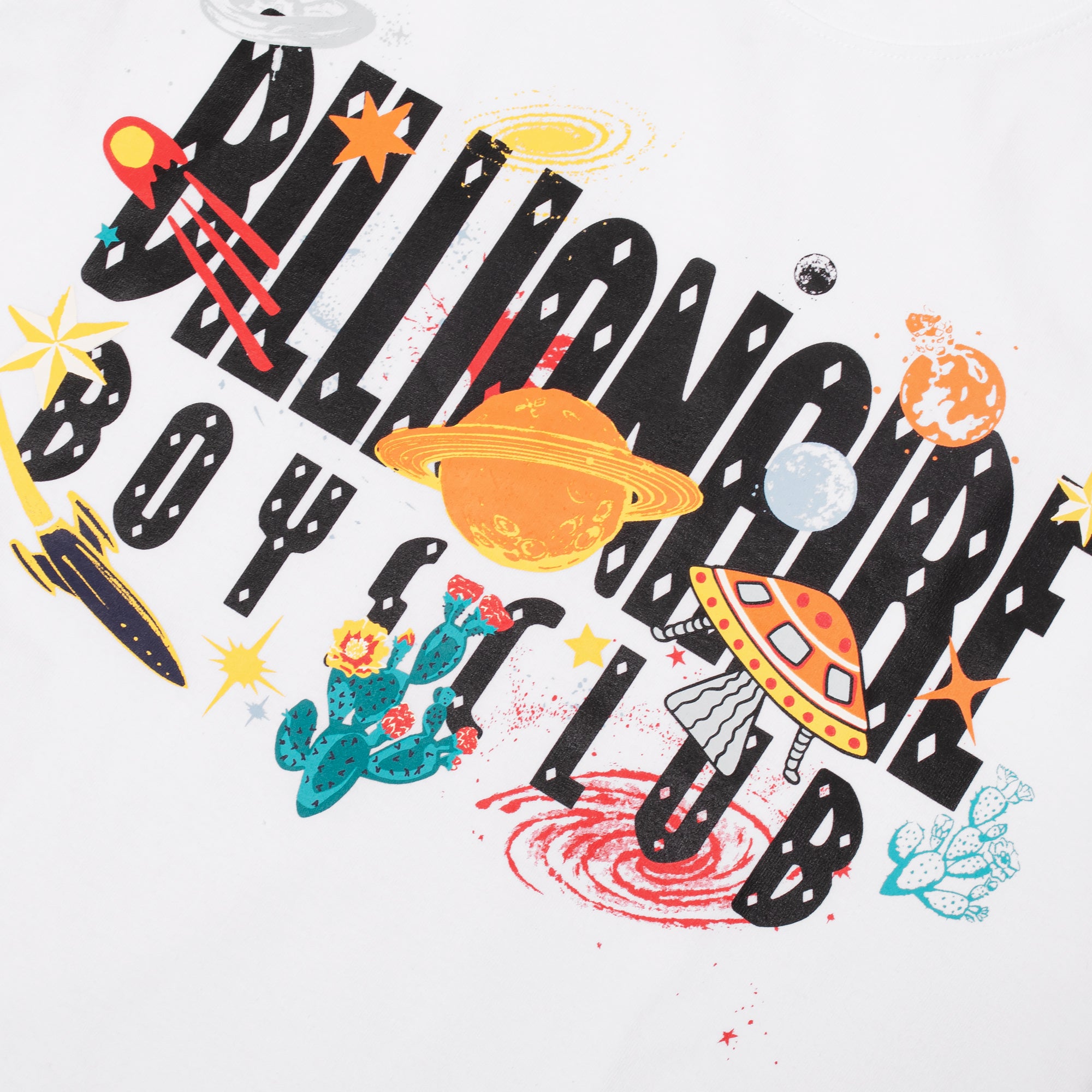 Billionaire Boys Club Mens 'White' Universe SS Tee