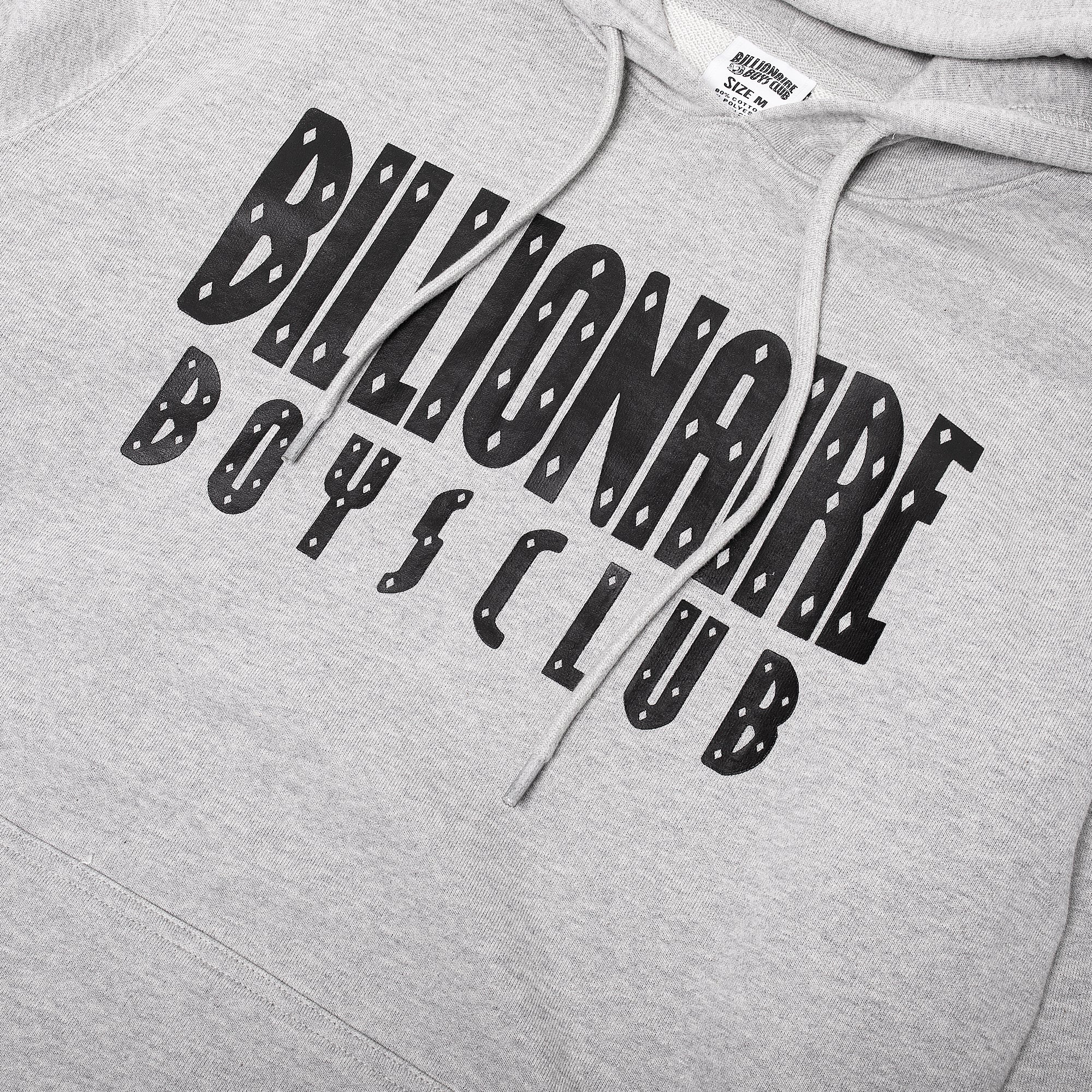 Billionaire Boys Club Mens 'Heather Grey' Large Billionaire Hoodie