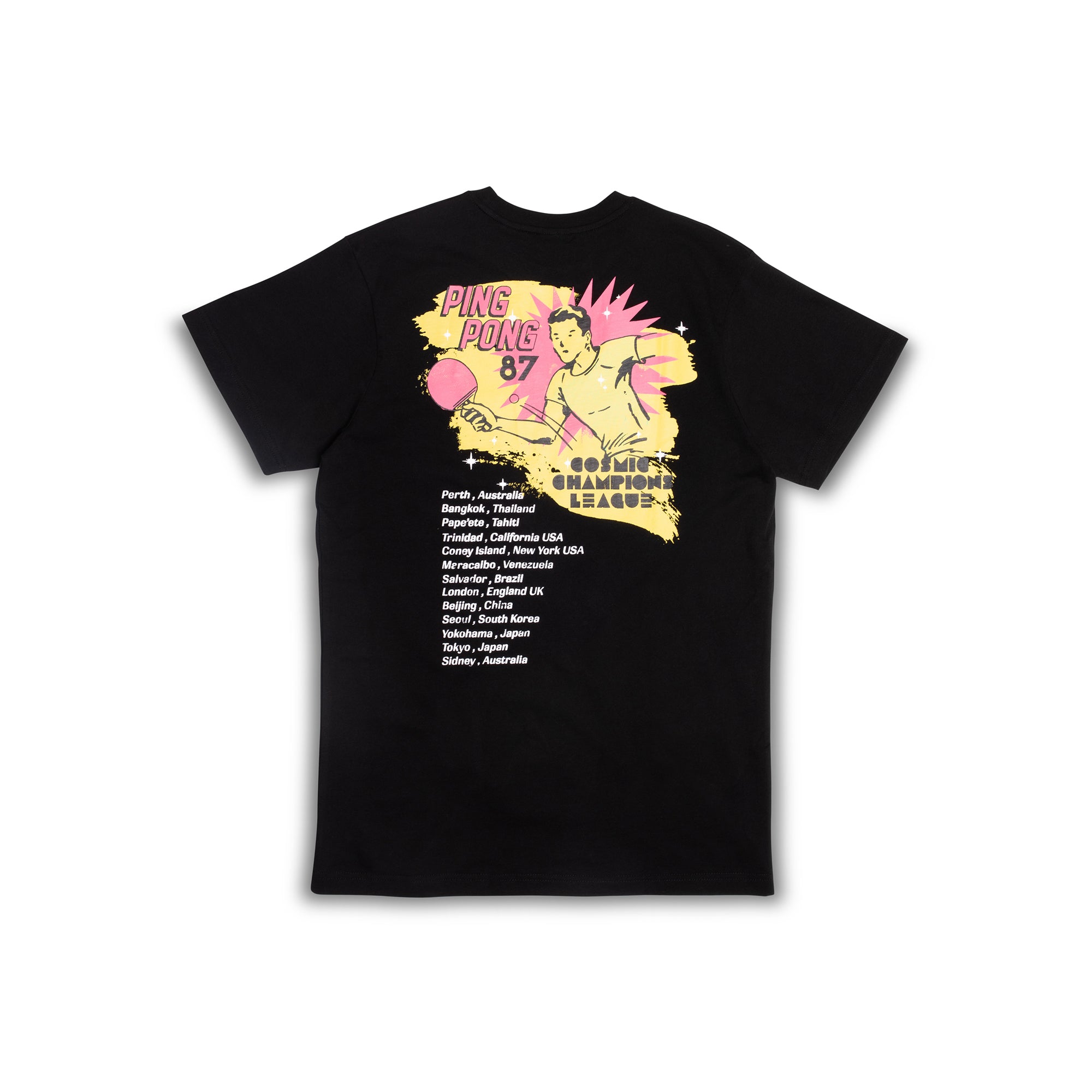 Billionaire Boys Club Mens Cosmic Tour SS Tee 'Black'