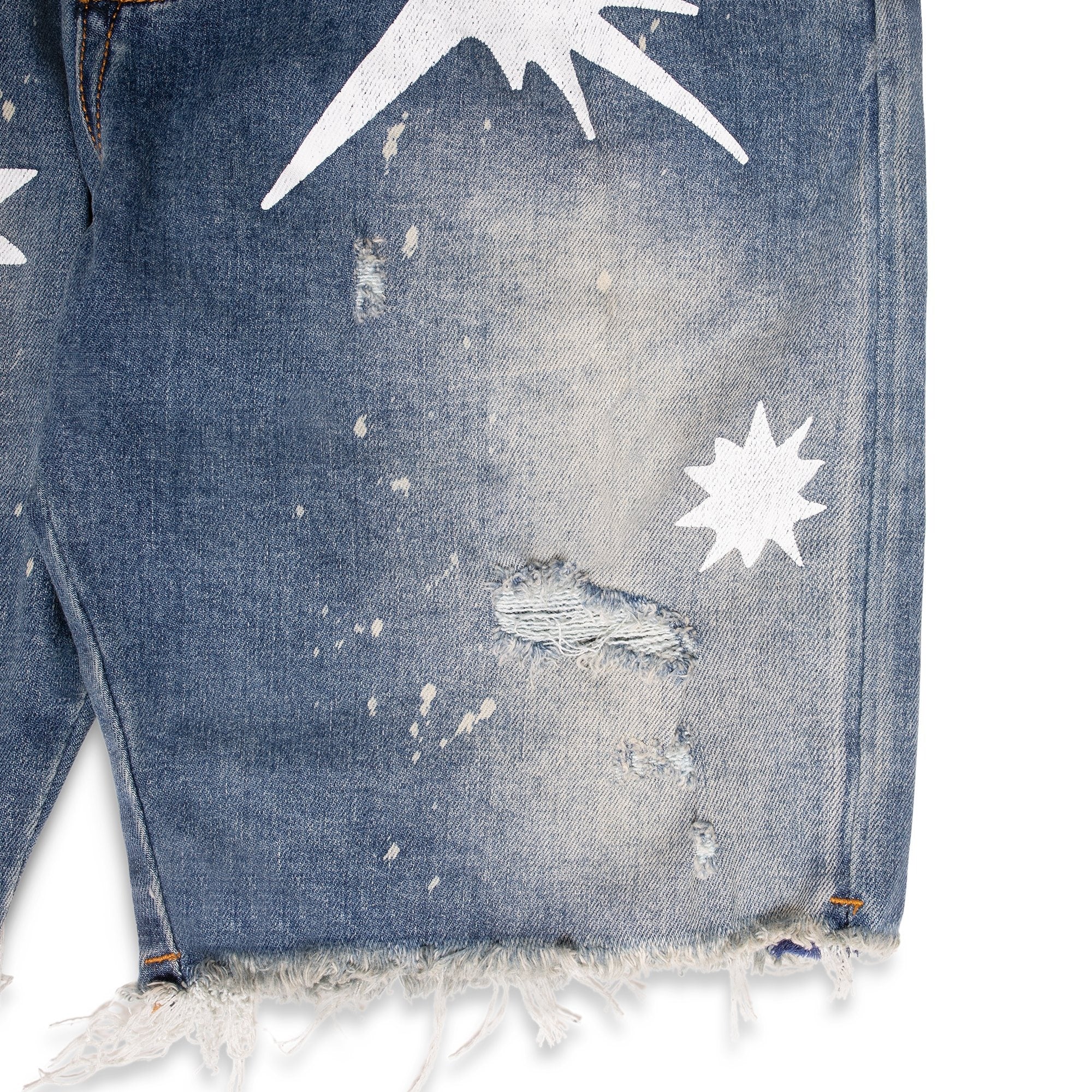 Billionaire Boys Club Men Sunburst Denim Short 'Martian'