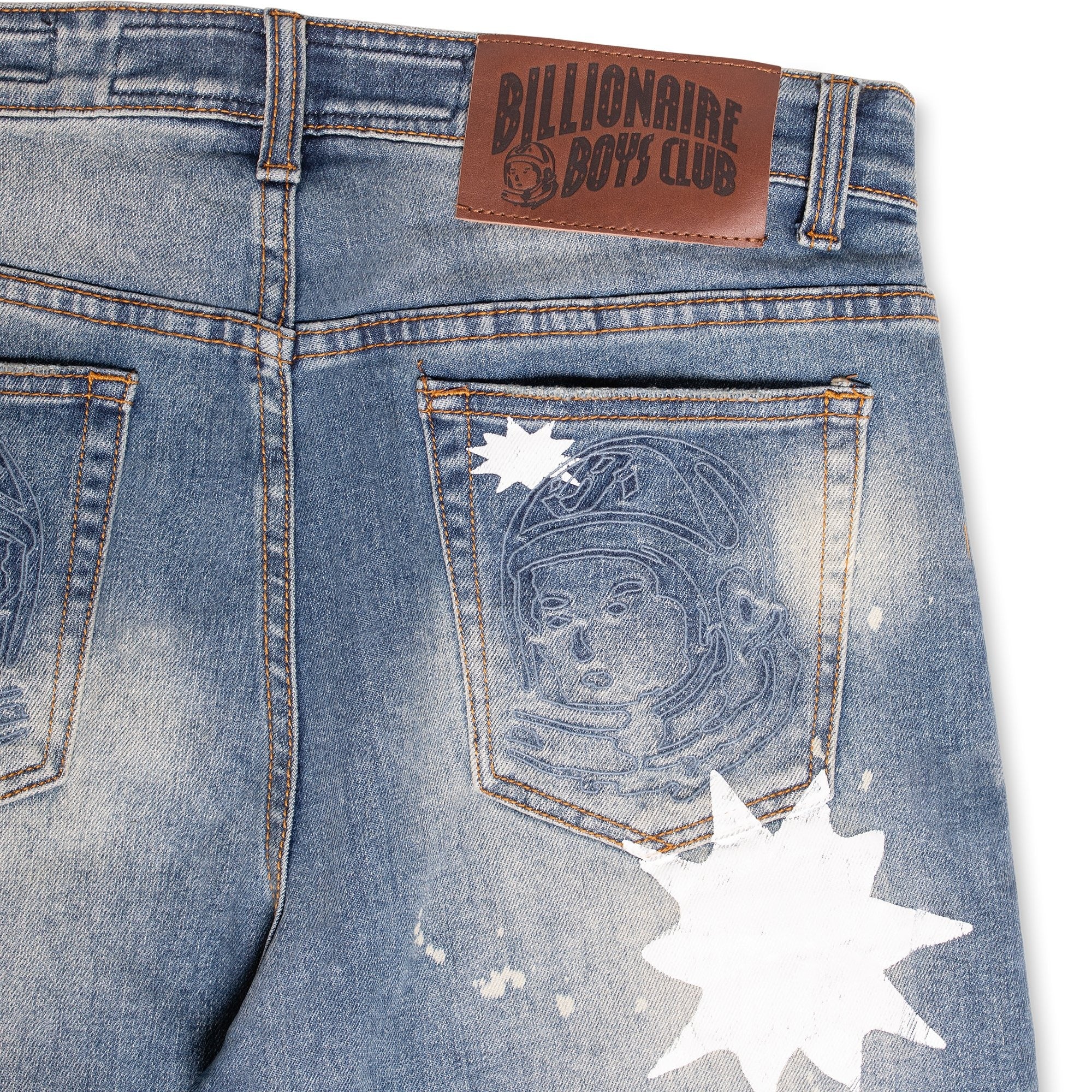 Billionaire Boys Club Men Sunburst Denim Short 'Martian'