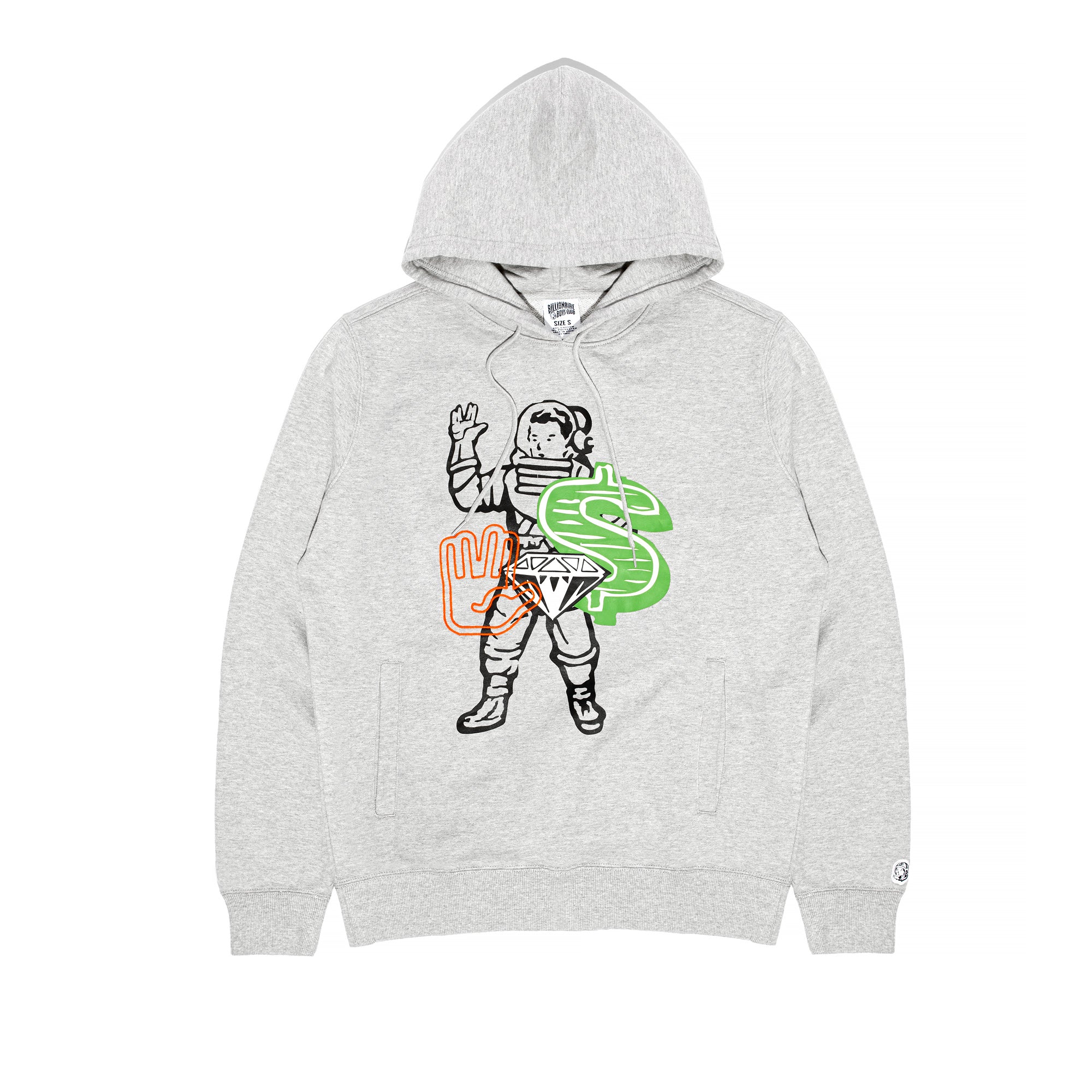 Billionaire Boys Club BB Icon Hoodie 'Heather Grey'