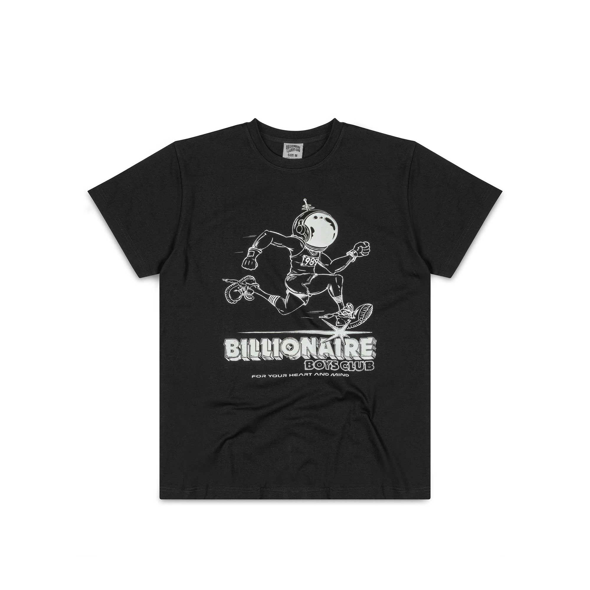 Billionaire Boys Club Mens BB Runner Tee 'Black'