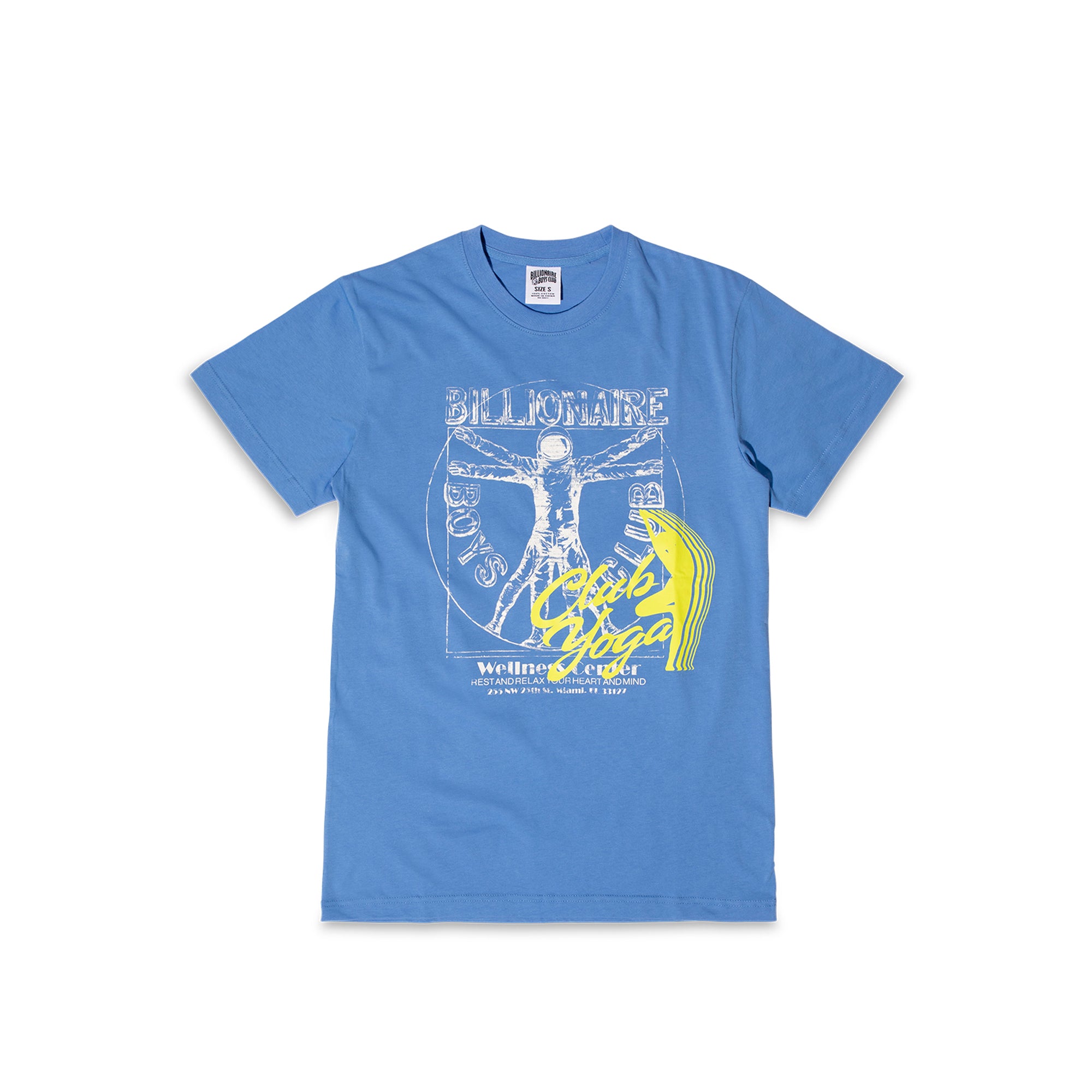 Billionaire Boys Club Mens BB Wellness Knit Tee 'Ultramarine'