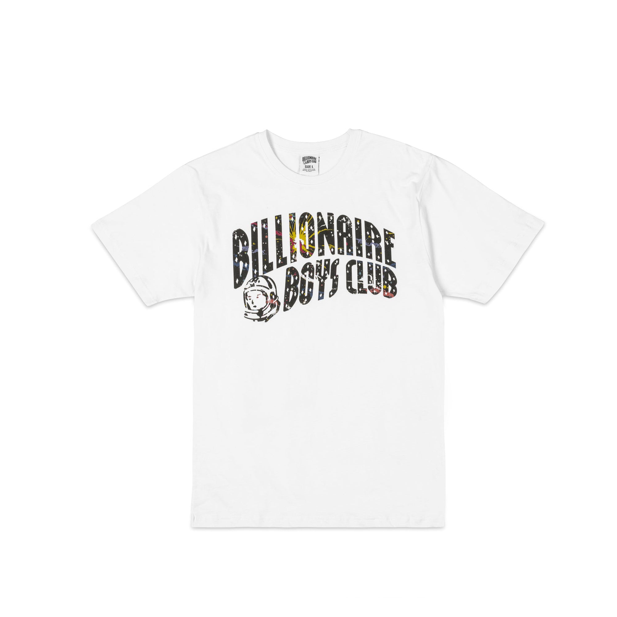 Billionaire Boys Club Mens BB Cosmic Arch SS Tee 'White'
