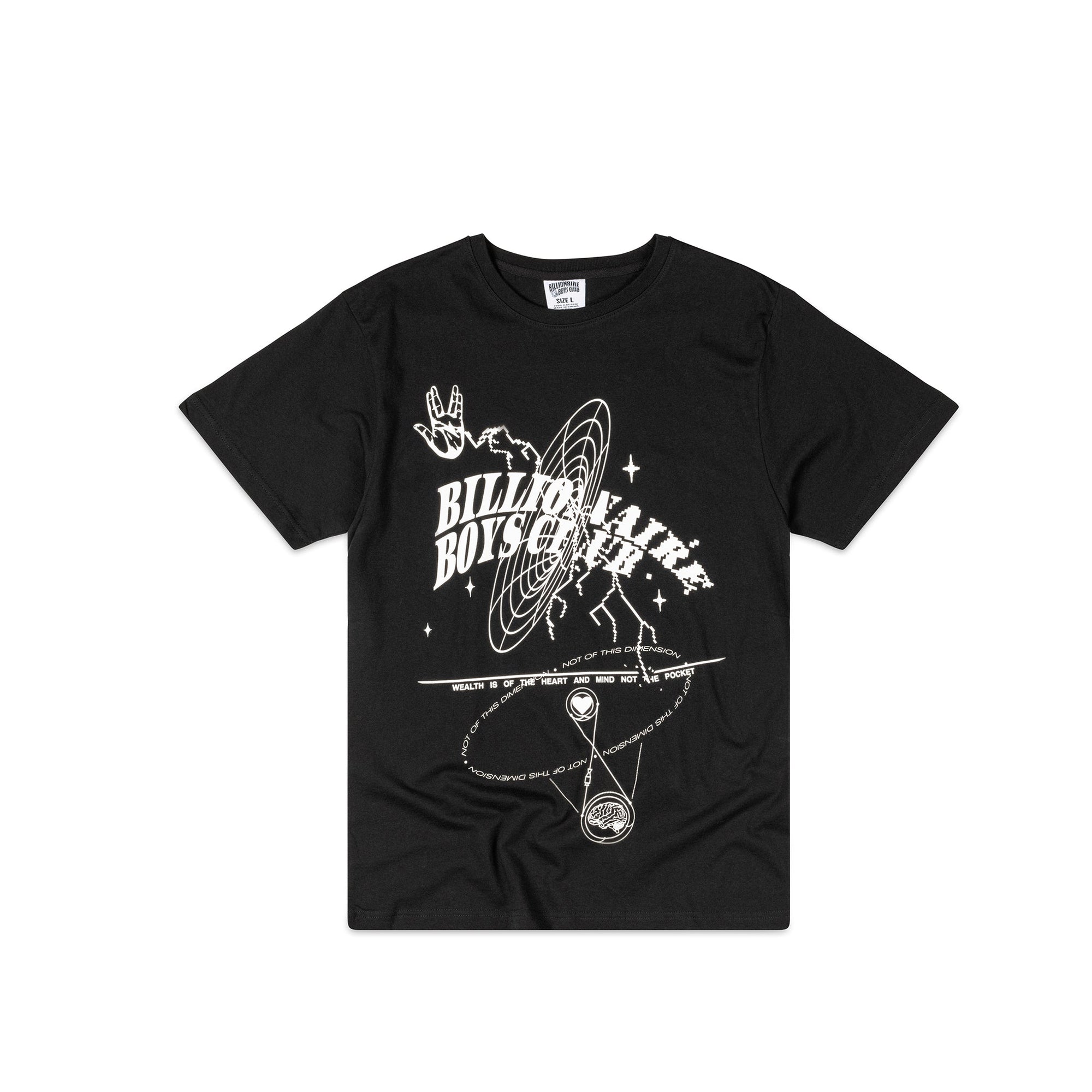 Billionaire Boys Club Mens BB Warp SS Tee 'Black'