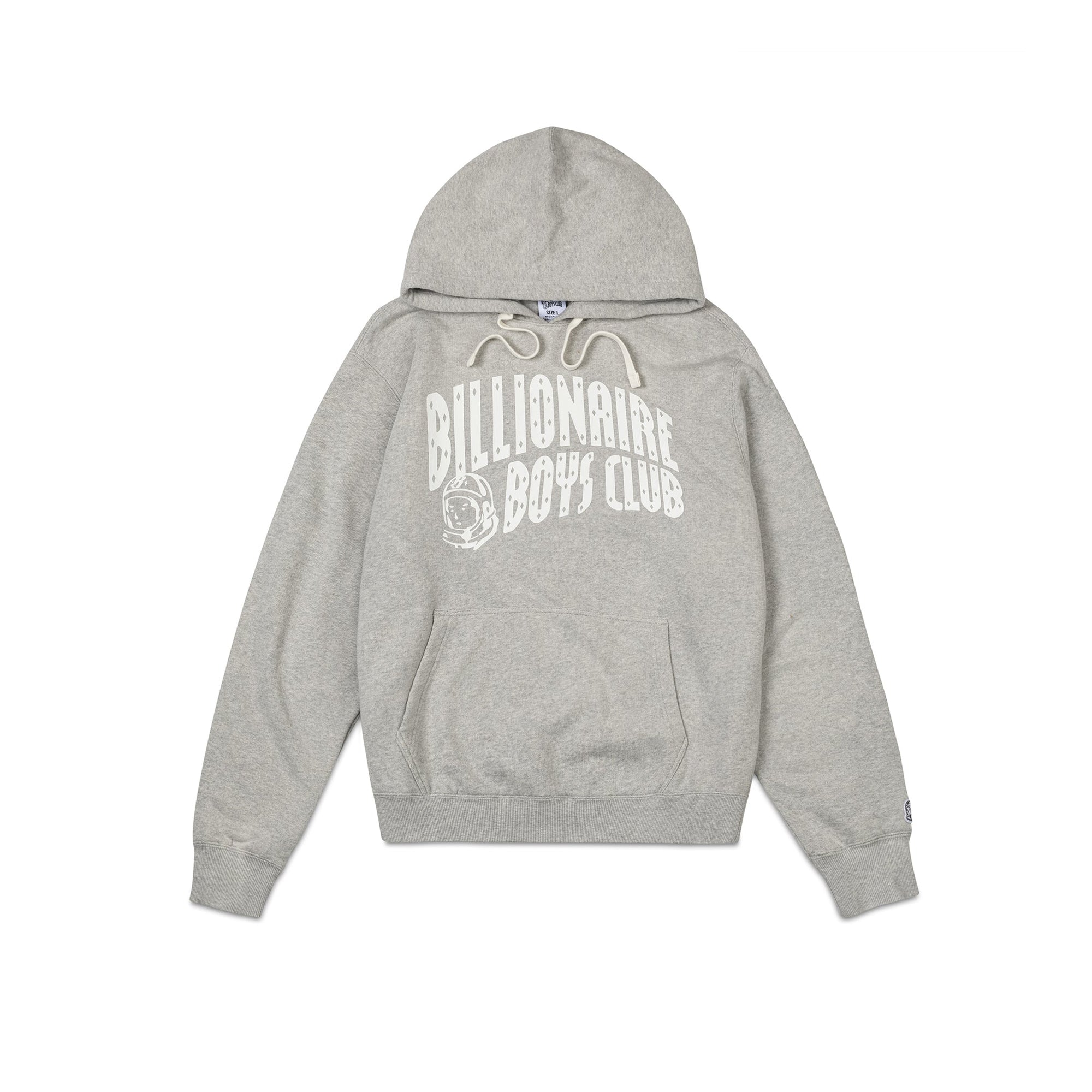 Billionaire Boys Club Men BB Vintage Arch Hoodie Heather Grey