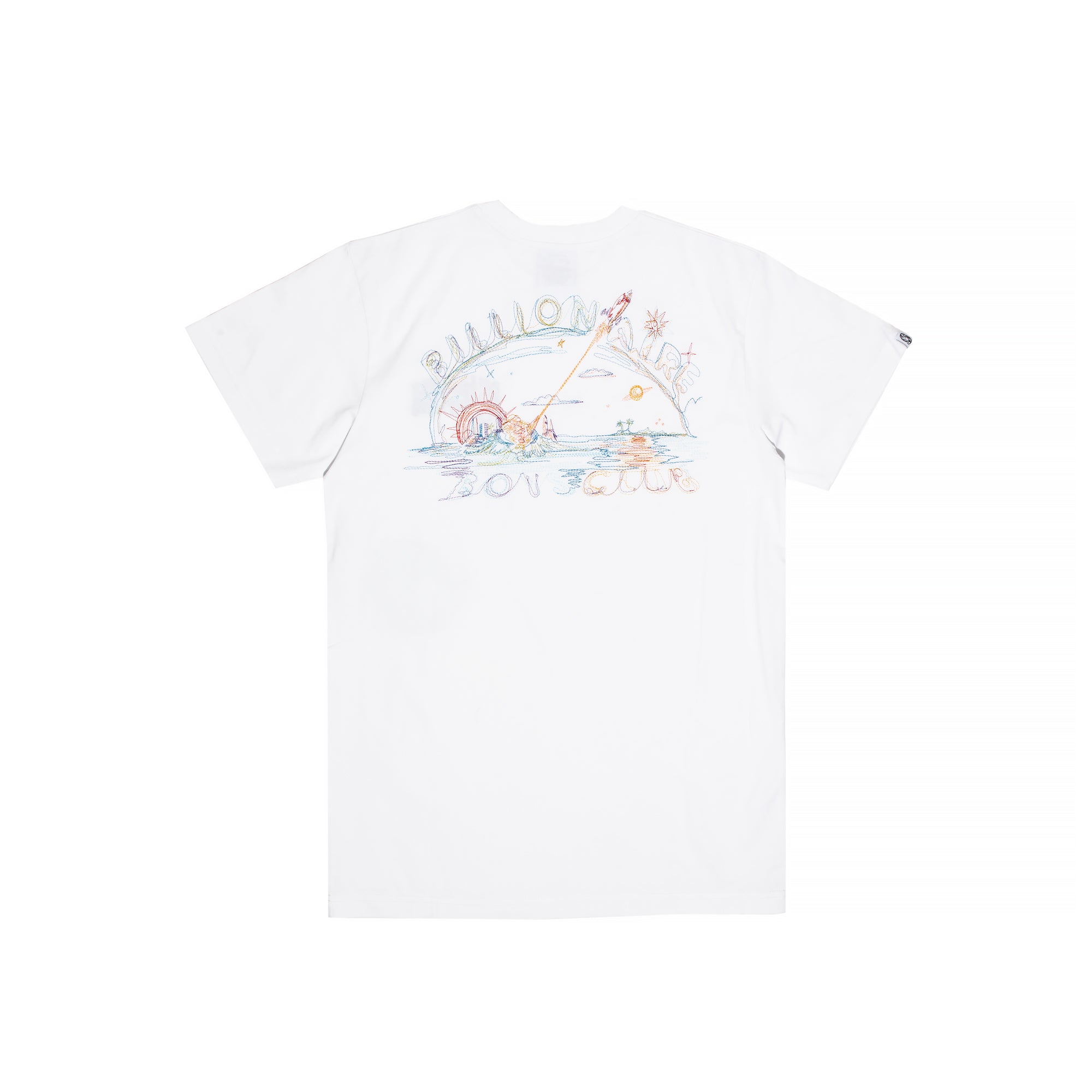 Billionaire Boys Club Mens BB Espacio SS Tee White