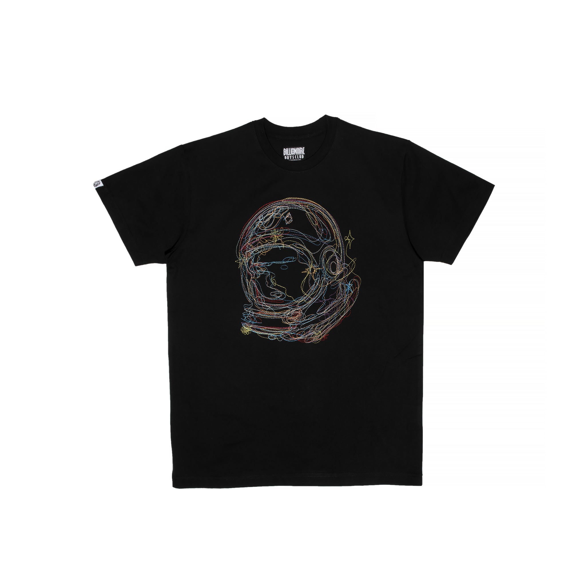 Billionaire Boys Club Mens BB Scribbles Knit SS Tee Black