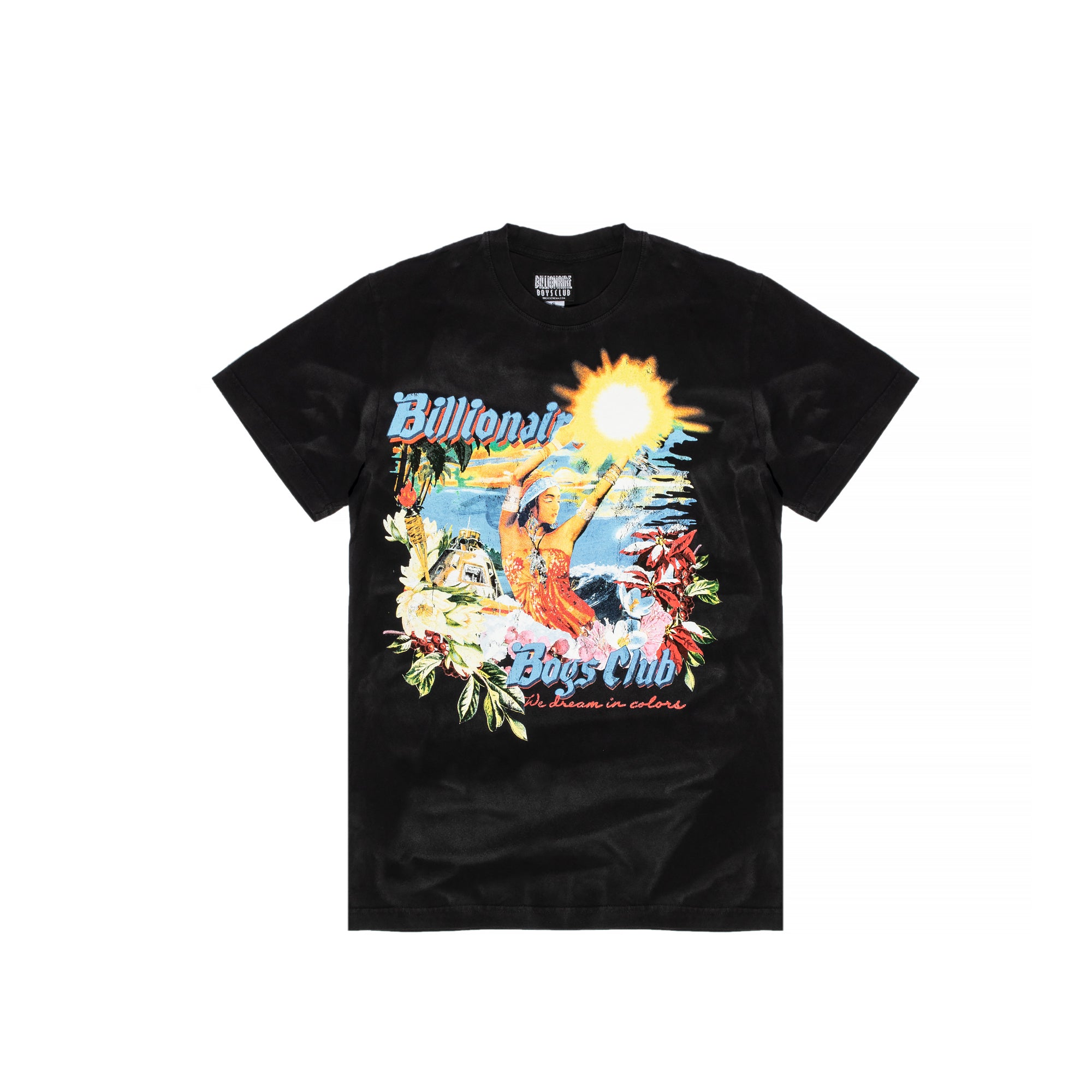 Billionaire Boys Club Mens BB Island Dreams Knit SS Tee Black