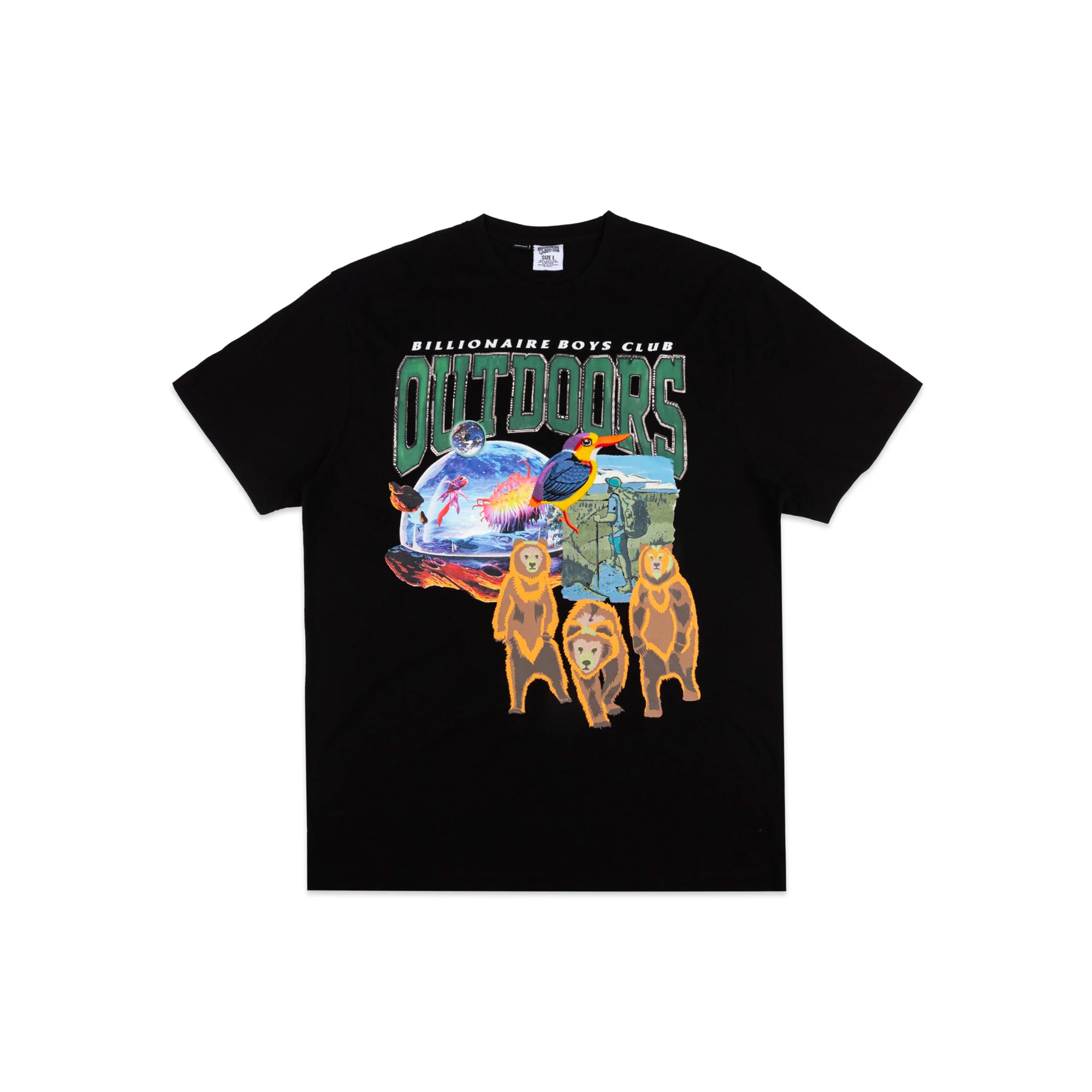 Billionaire Boys Club Mens Outdoors SS Knit Tee