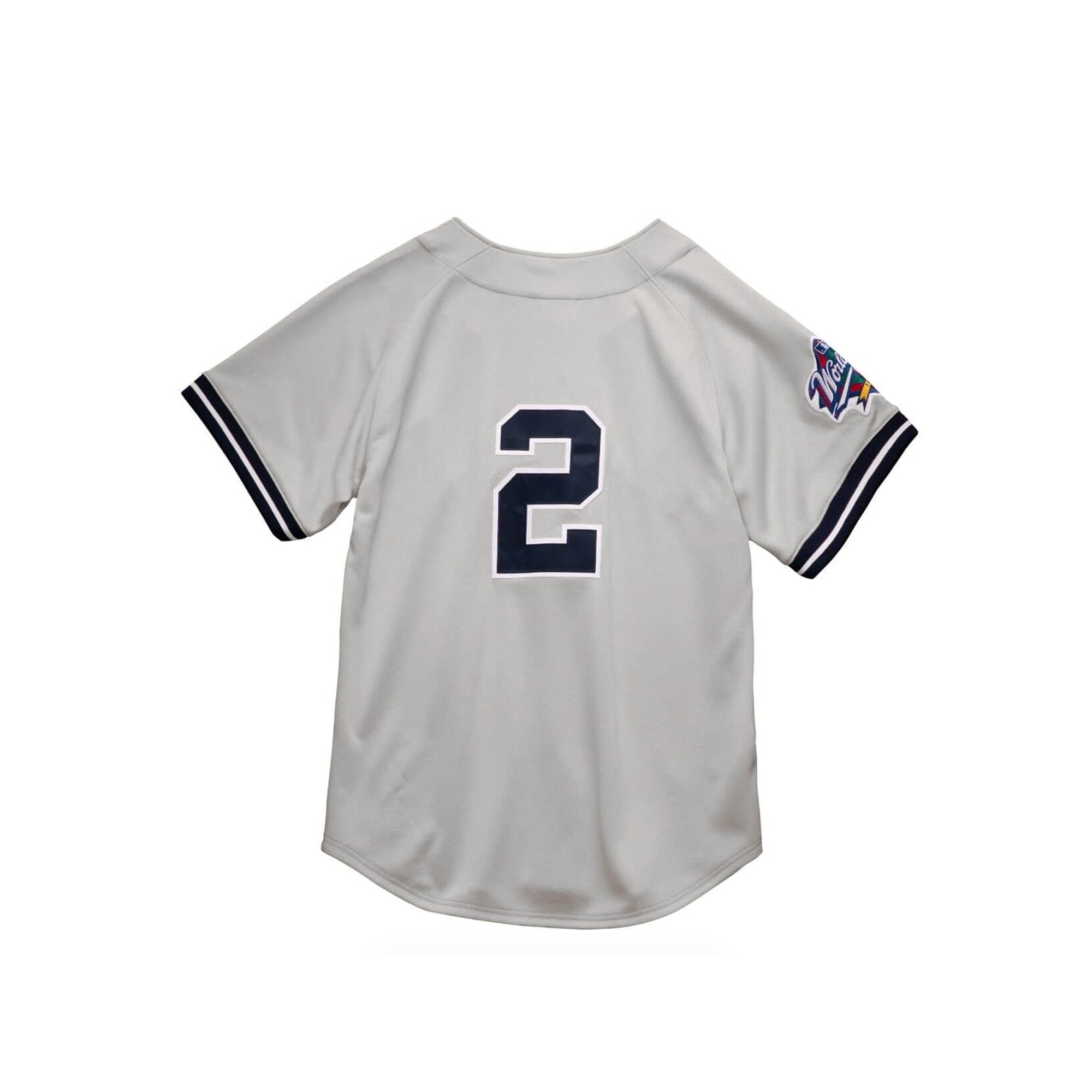 Mitchell & Ness Mens New York Yankees Derek Jeter Authentic Jersey 'Chrome'