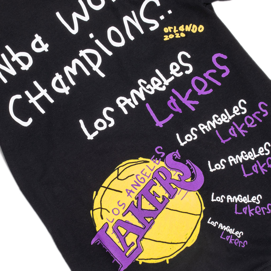 Mens After School Special LA Lakers 2020 World Champions NBA Lab Tee T Shirt