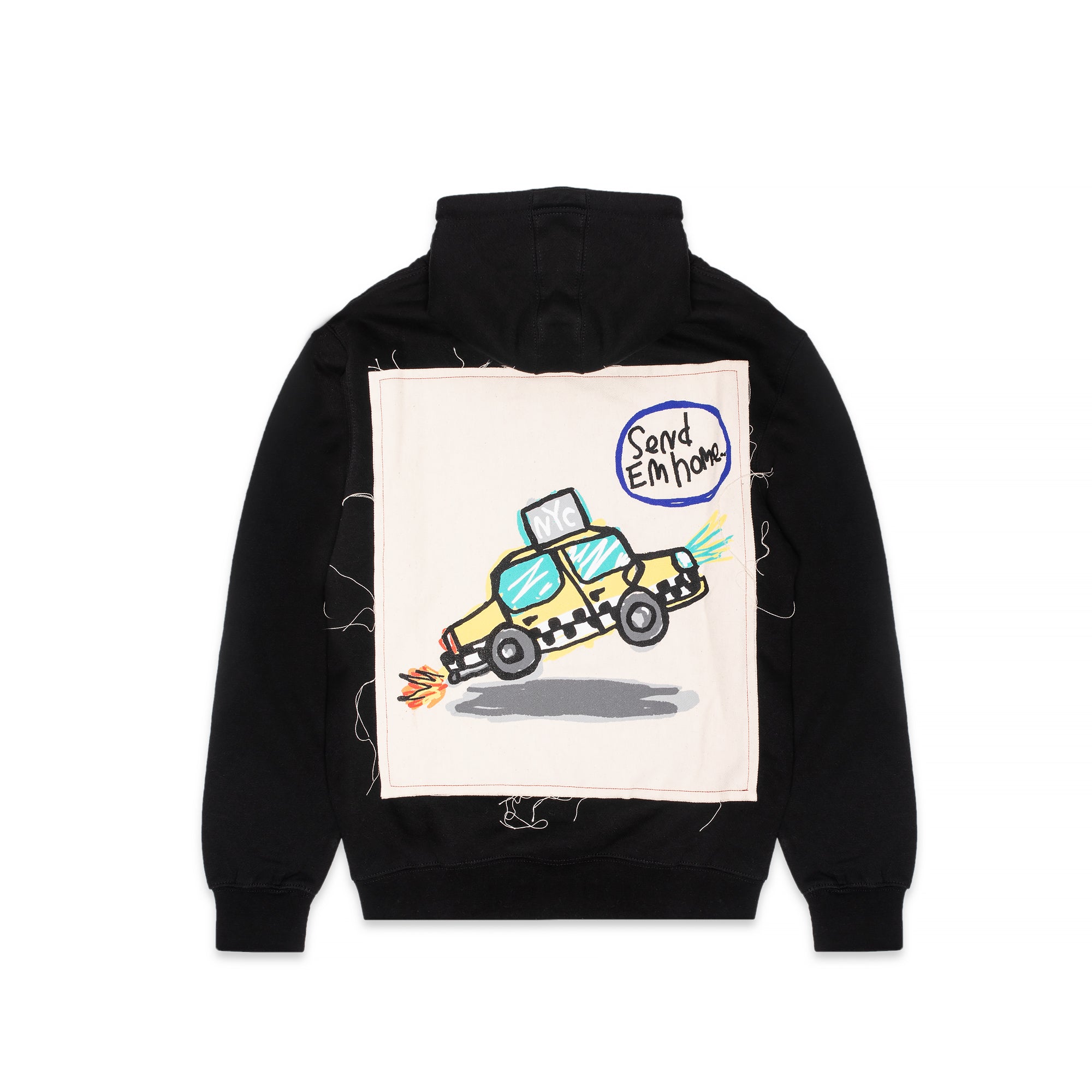 After School Special Mens Knicks Hoodie 'Black'