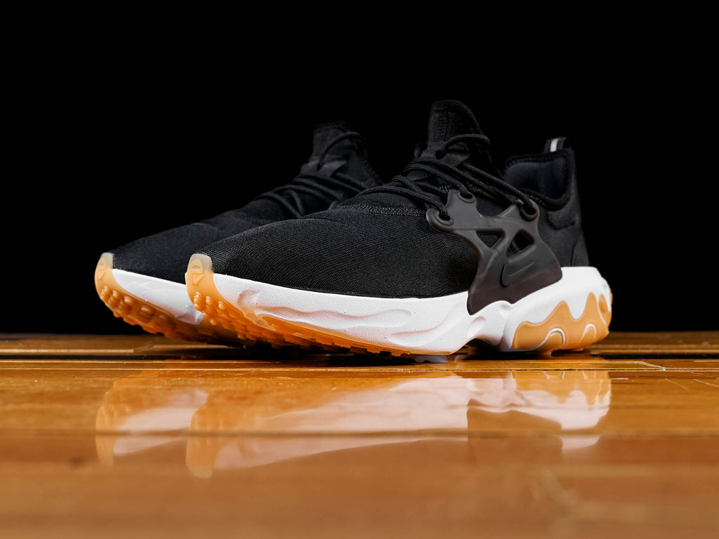 Nike react presto black gum Clearance