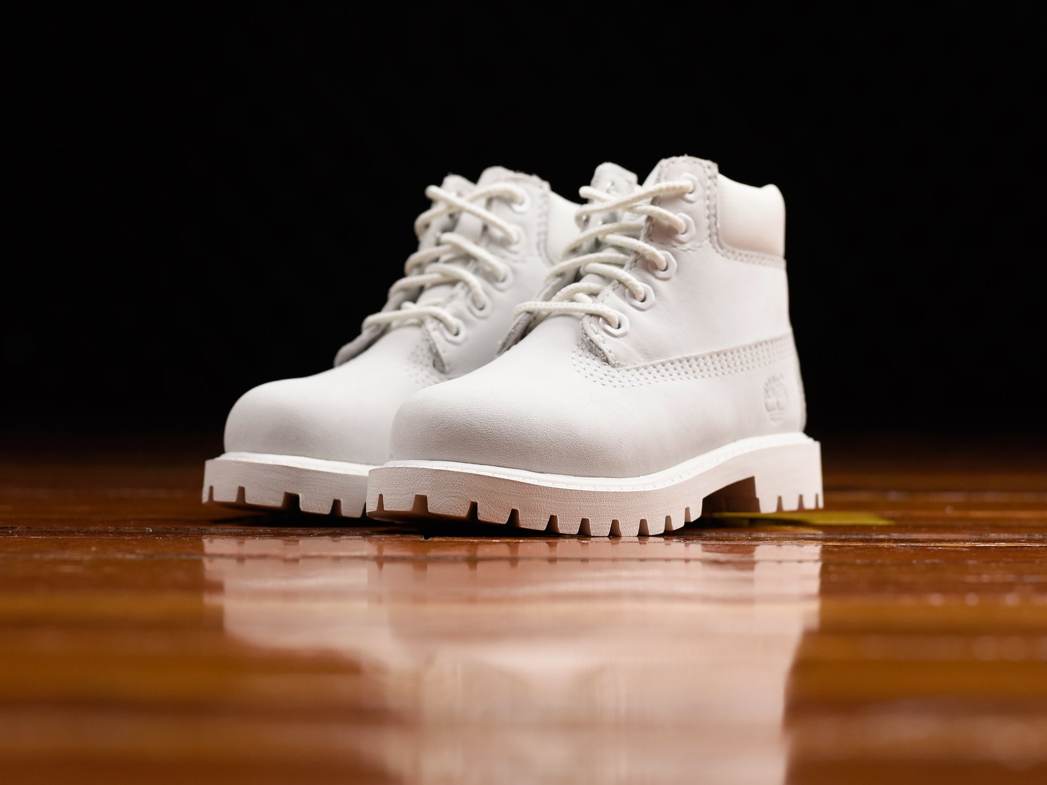 Preschool Timberland 6-Inch Premium Boot 'Ghost White' [TB0A1L5A]