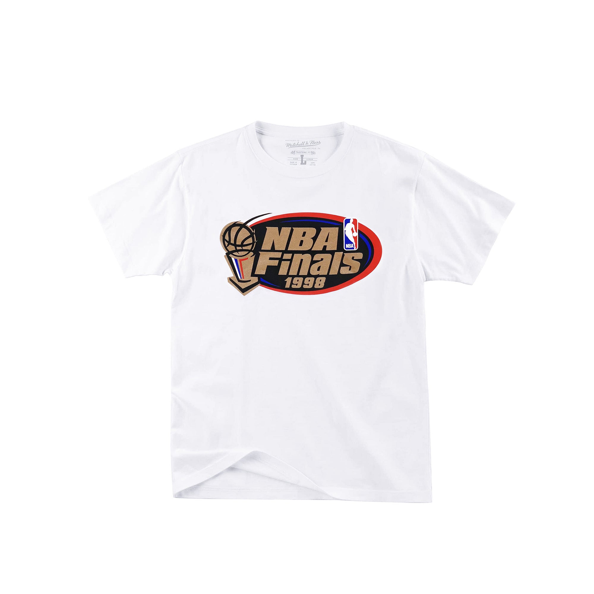 Mitchell & Ness Mens Chicago Bulls Finals Tee 'White'