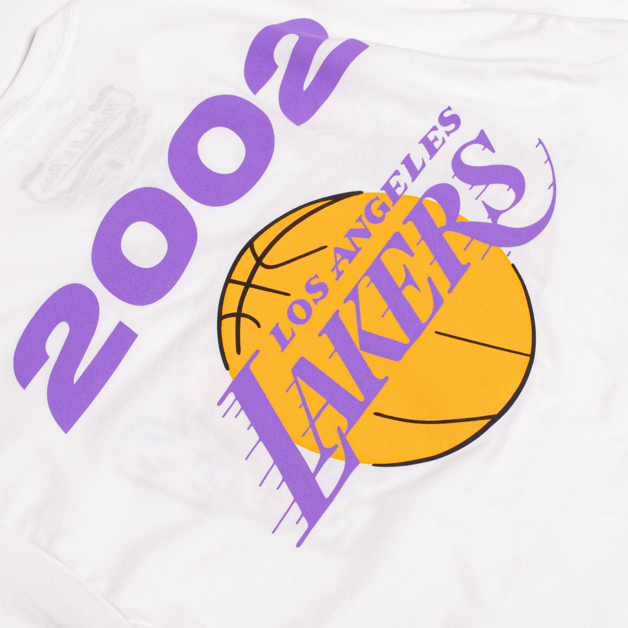 Mitchell & Ness Mens Los Angeles Lakers Finals Tee 'White'