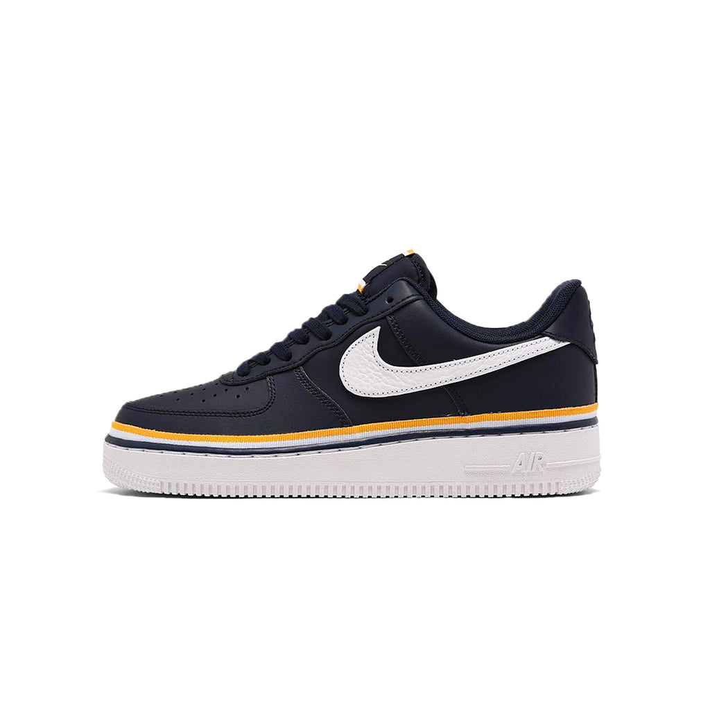 NIKE AIR FORCE 1 LOW '07 LV8 OBSIDIAN WHITE GOLD