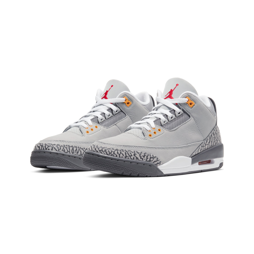 Air Jordan Mens 3 Retro 'Cool Grey' Shoes | CT8532-012 | Renarts