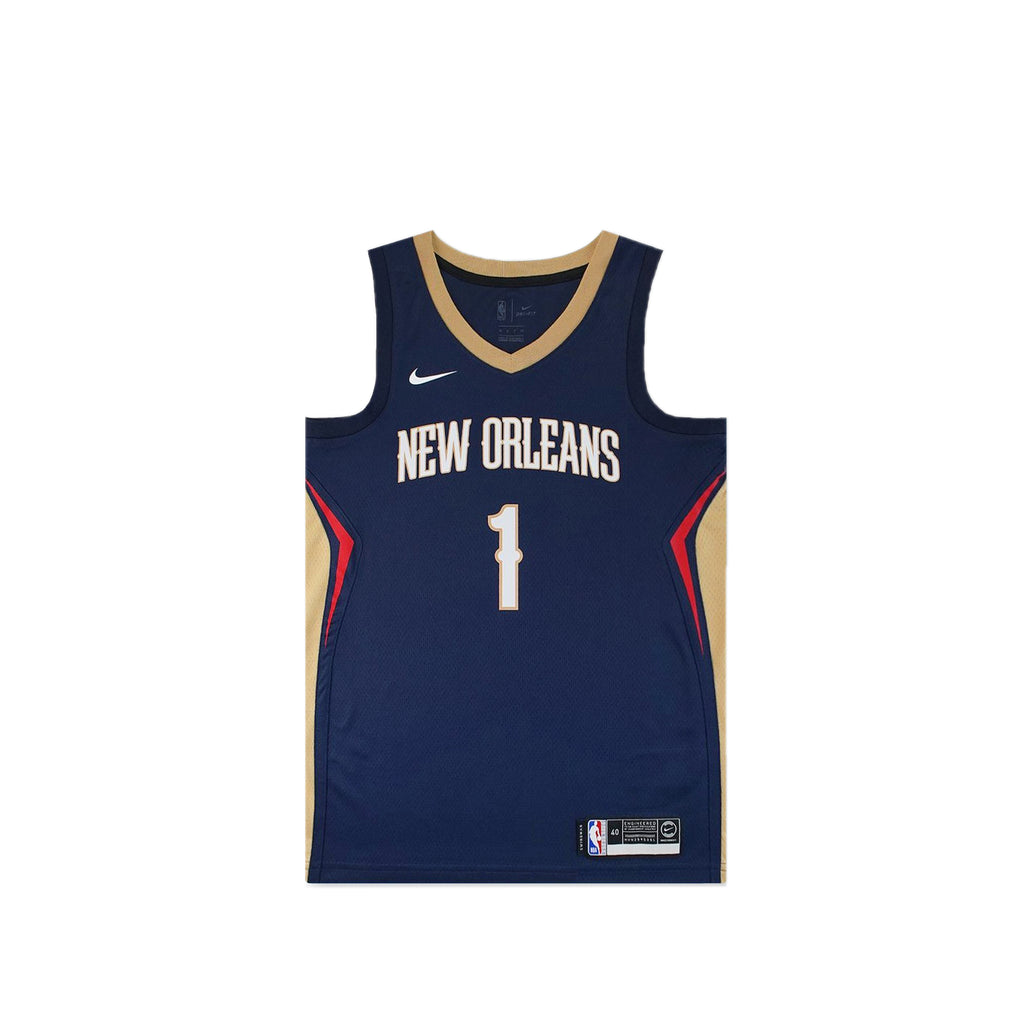 New Orleans Pelicans Nike Icon Edition Swingman Jersey - Navy