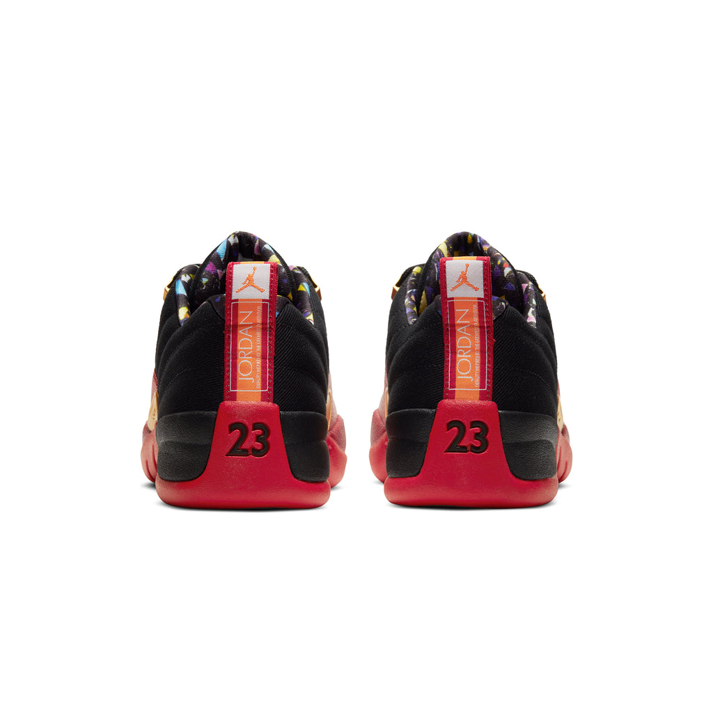 Air Jordan 12 Retro Low SE 'Super Bowl' - Air Jordan - DC1059 001 -  black/metallic gold/varsity red