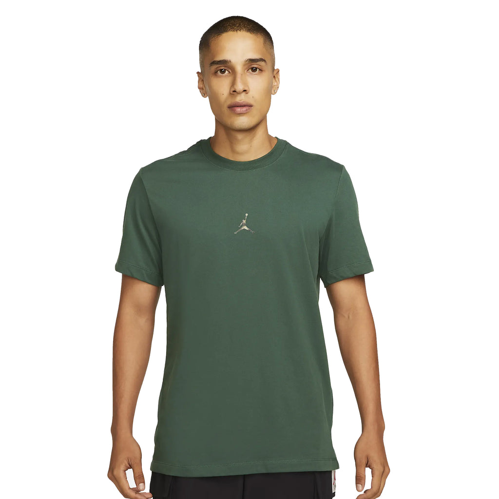 Adidas Basketball Cotton Jersey Tee Men Shortsleeves Green in Size:L