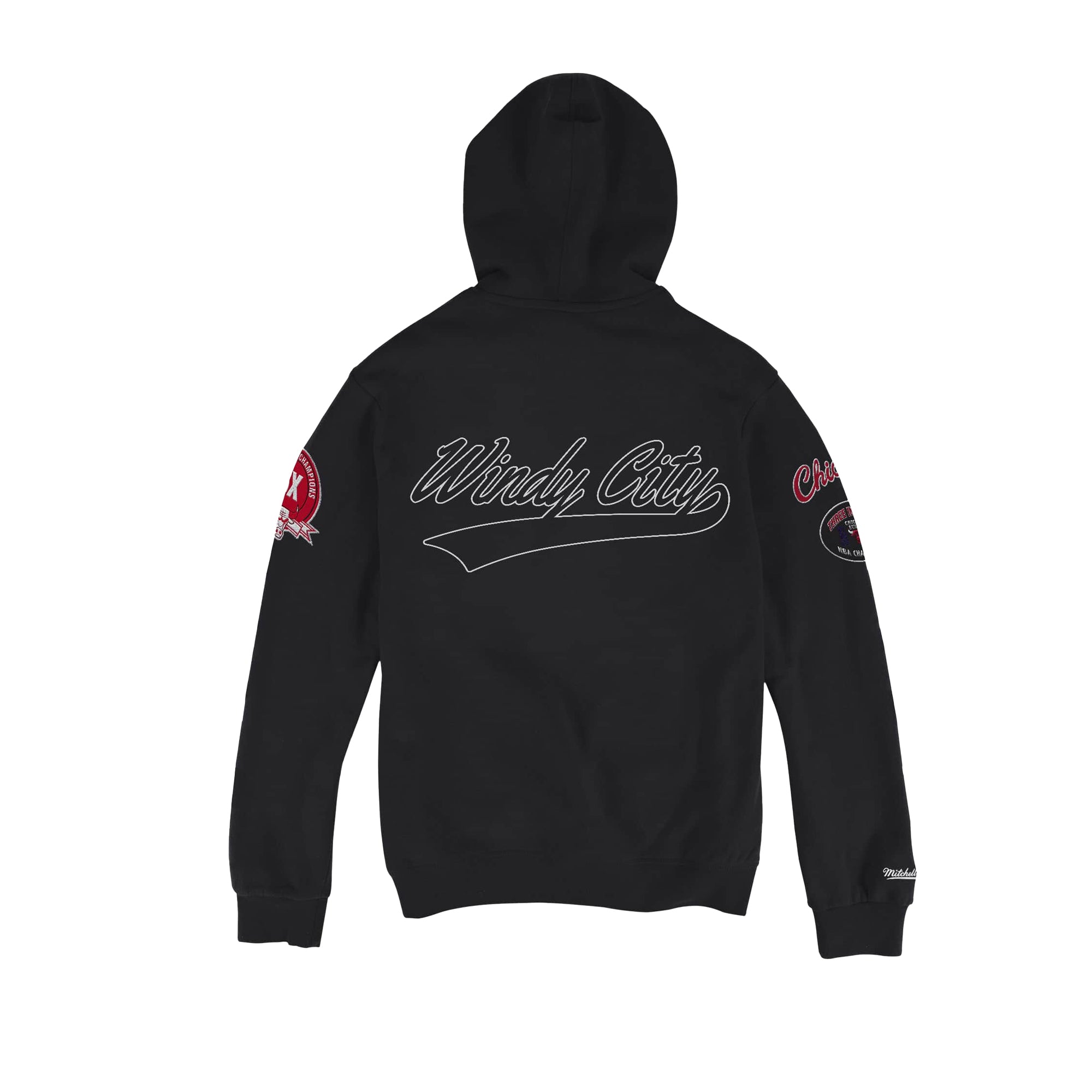 Mitchell & Ness Mens Chicago Bulls Champ City Hoodie