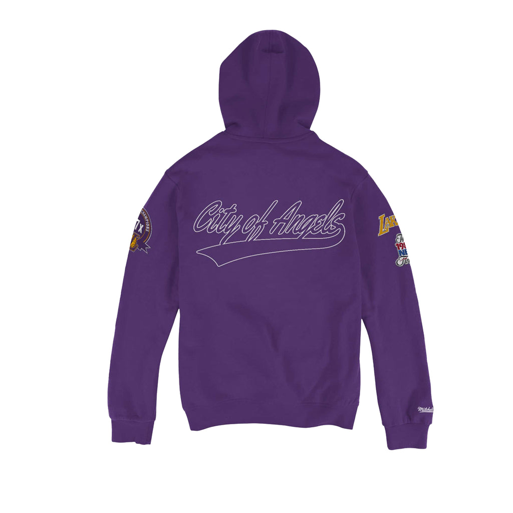 Mitchell & Ness Men's Purple Los Angeles Lakers City Collection