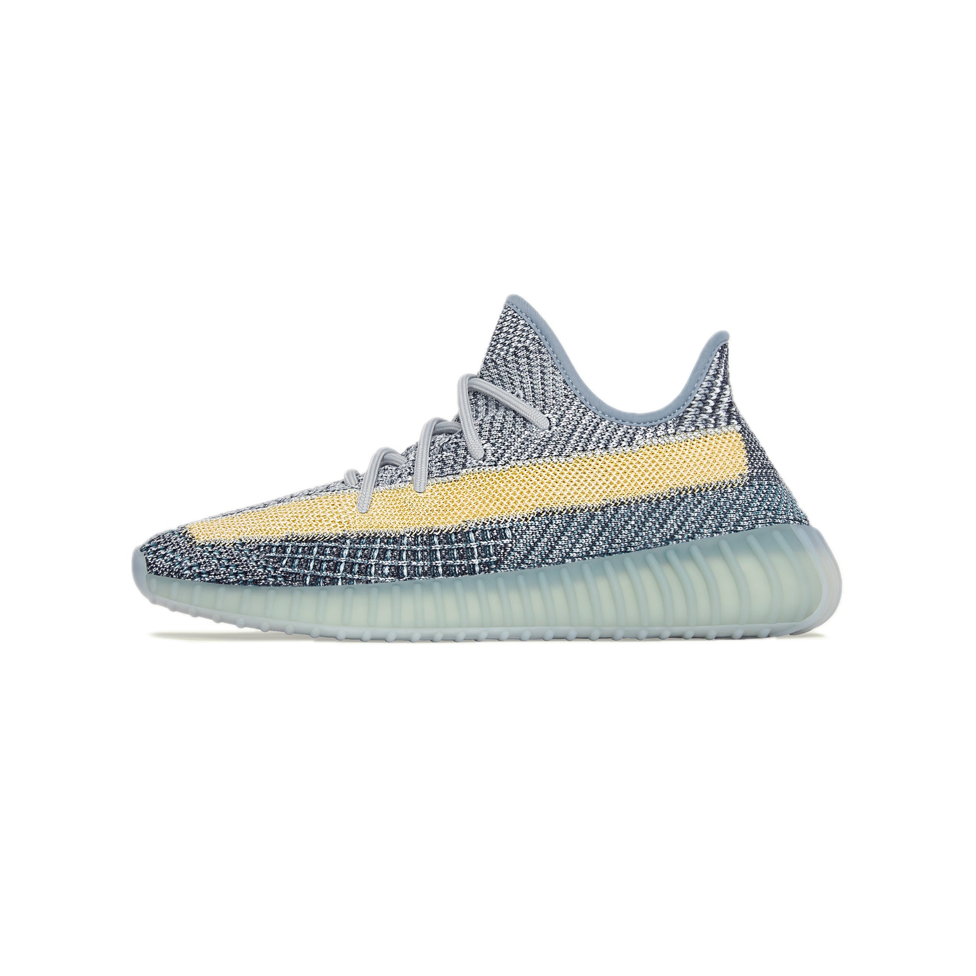 Adidas Mens Yeezy 350 V2 'Ash Blue' Shoes