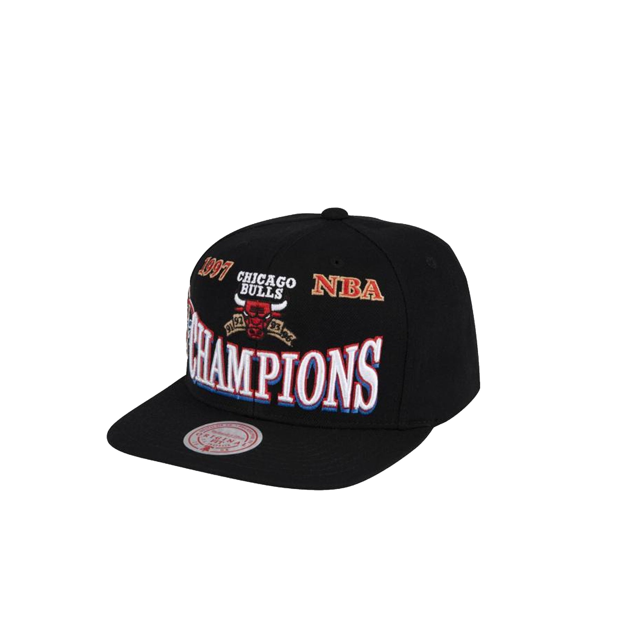 Mitchell & Ness Mens Chicago Bulls 97 Champions Snapback 'Black'