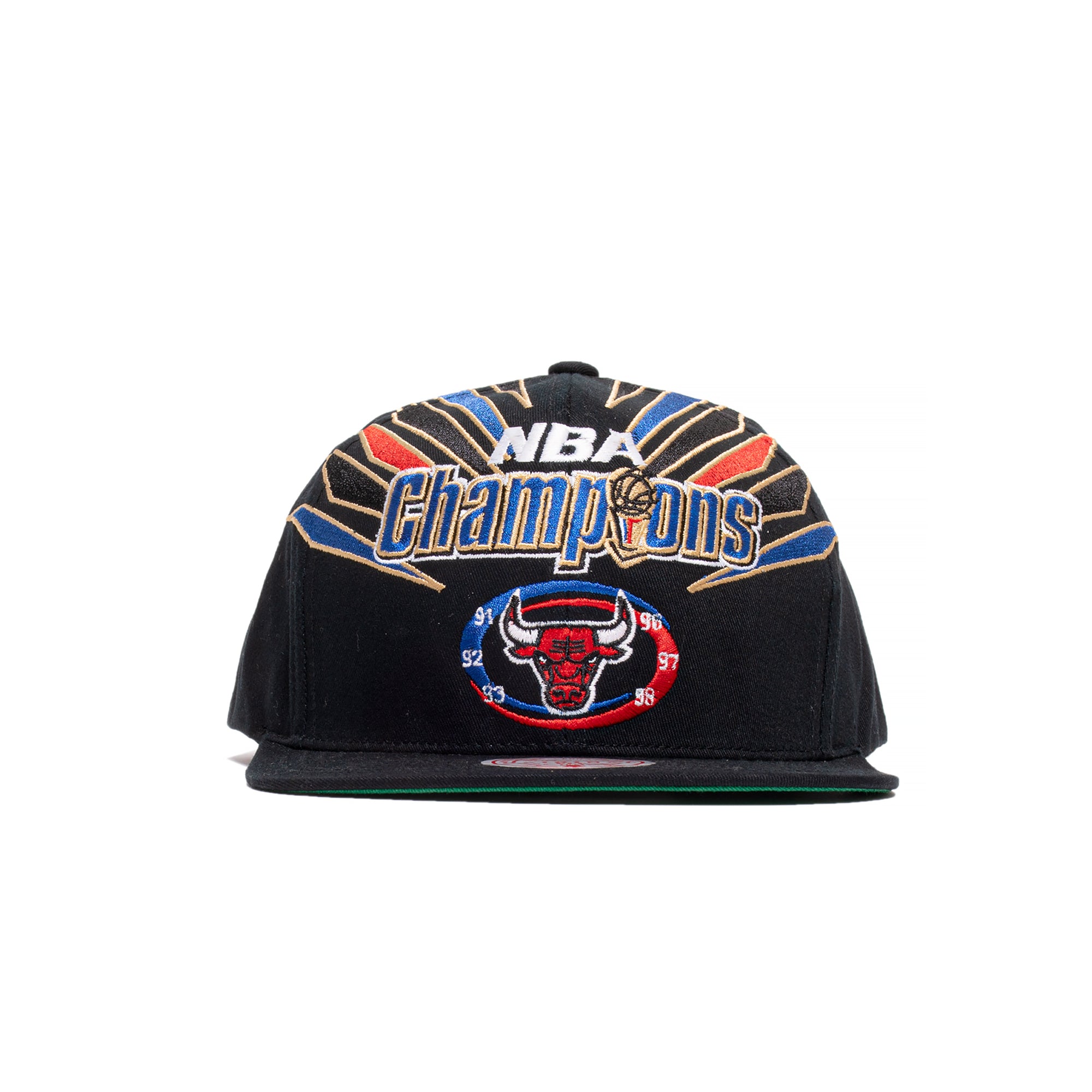 Mitchell & Ness Mens Chicago Bulls 98 Champions Snapback 'Black'