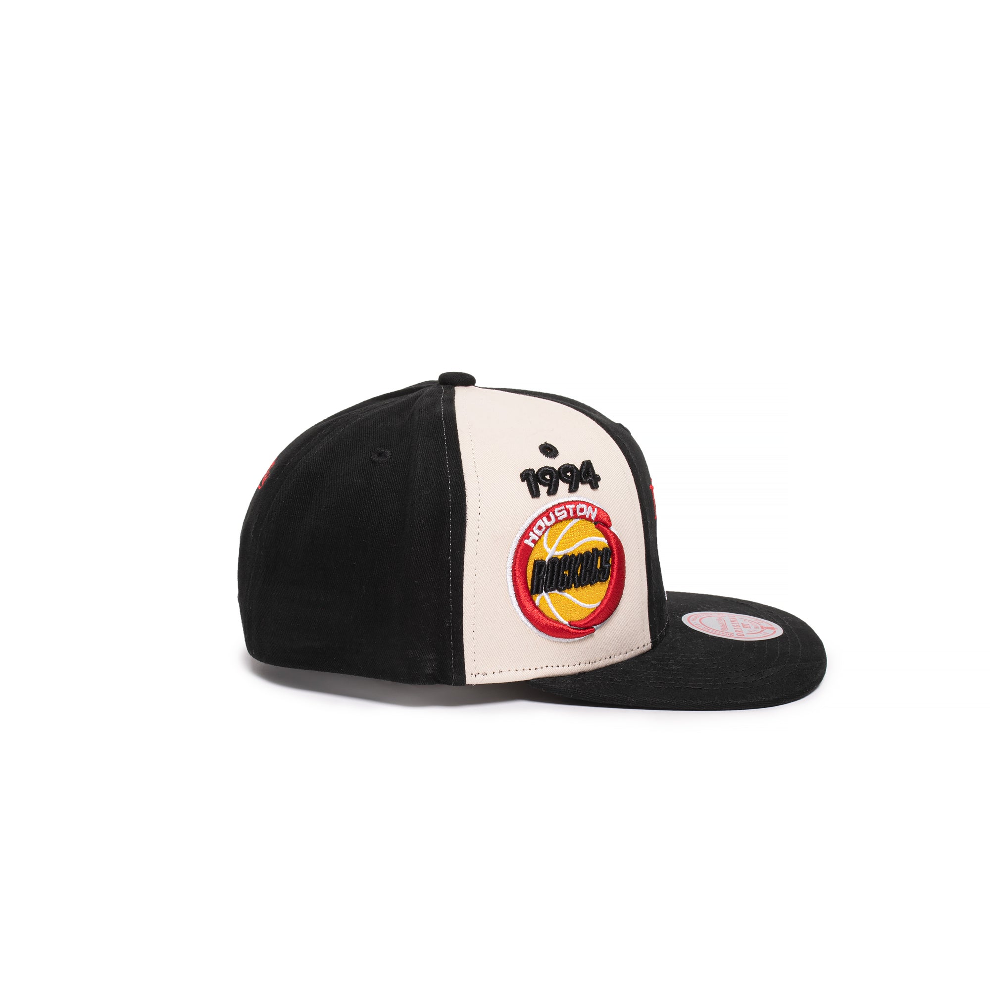 Mitchell & Ness Mens Houston Rockets 75th Canal World Champs Snapback 'Black'