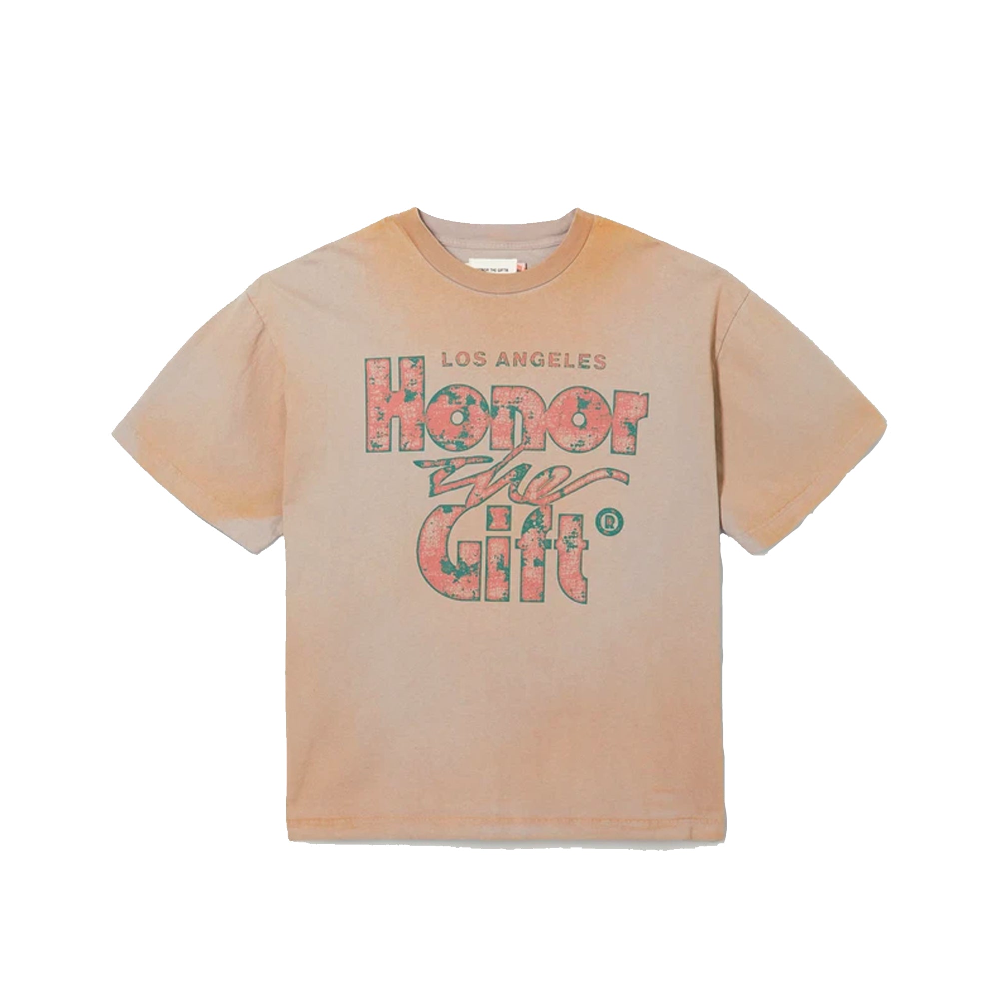 Honor The Gift Mens Summer Retro Tee 'Rust'