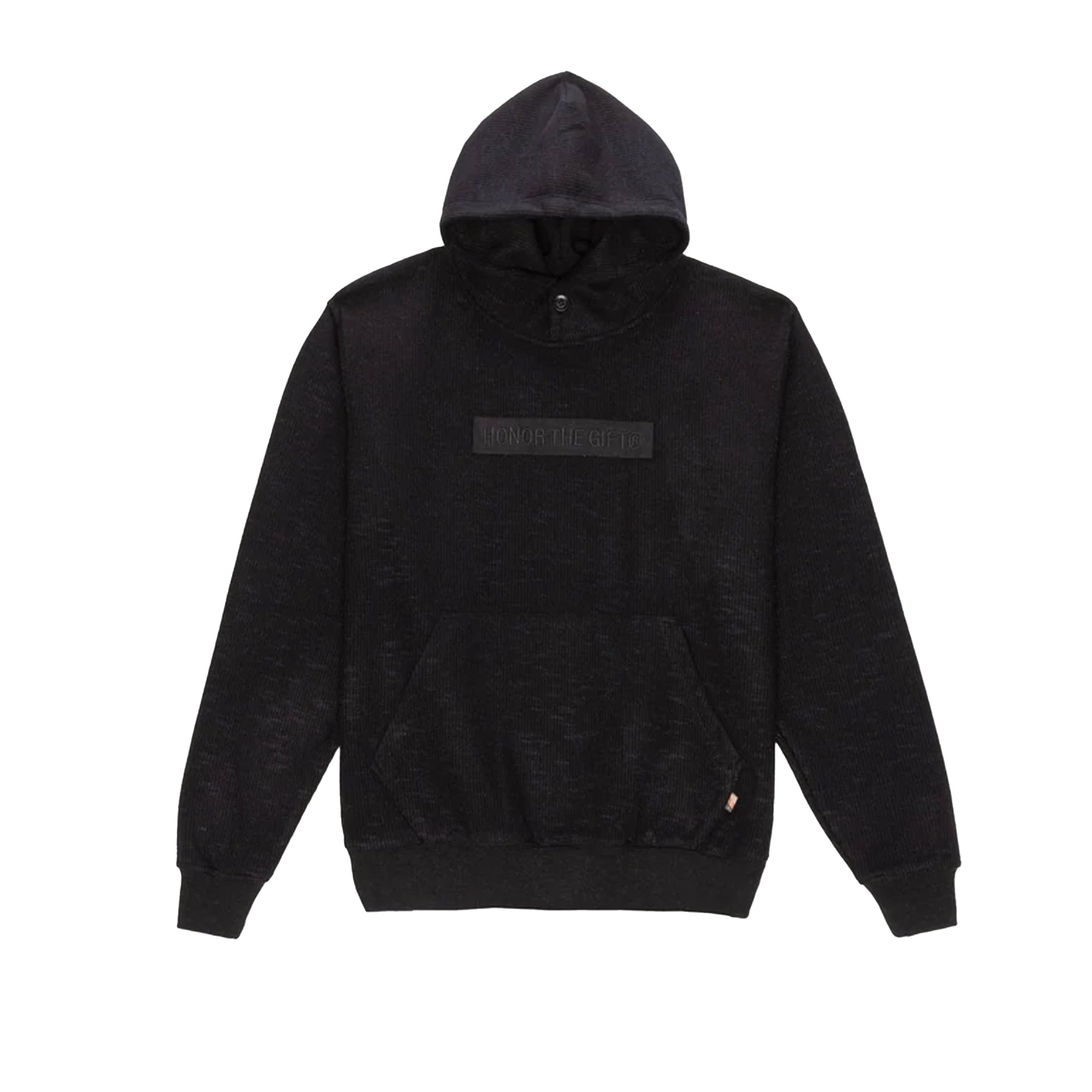 Honor The Gift Mens Howard Knit Hoodie Black