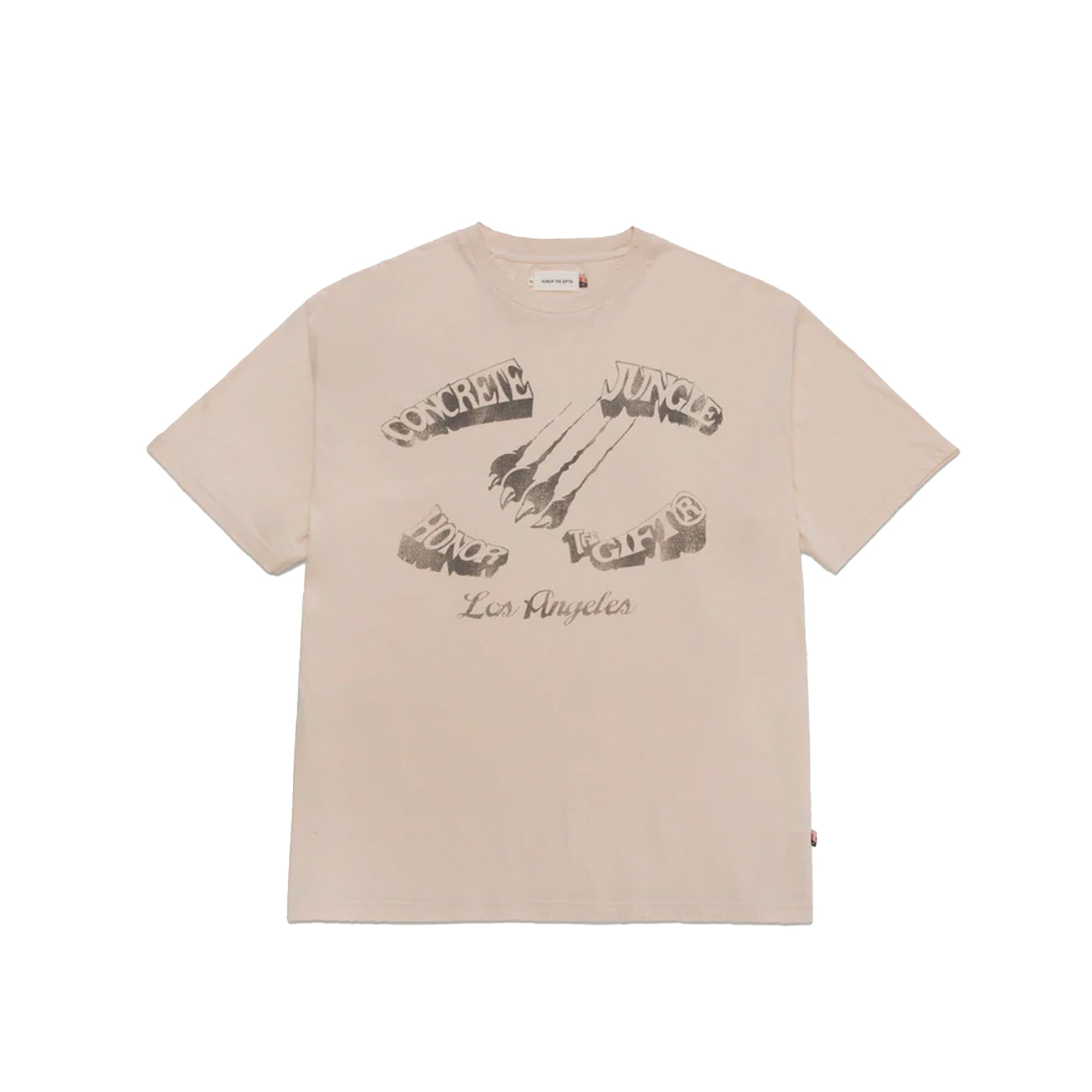 Honor the Gift Concrete Jungle SS Tee Cream