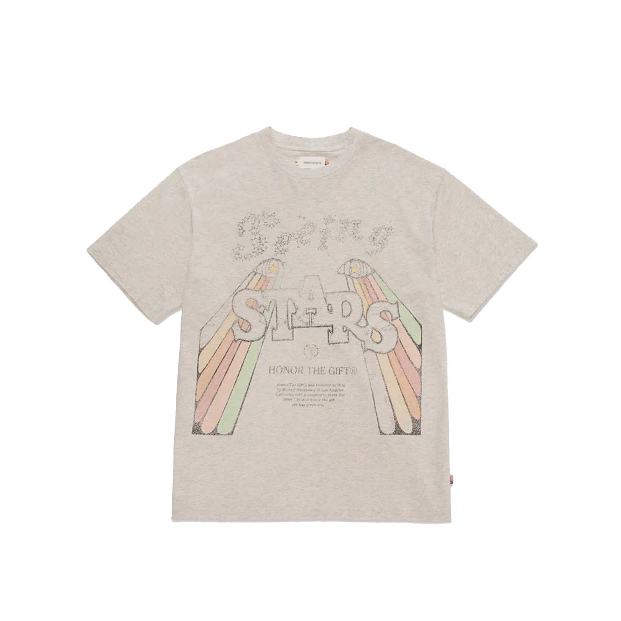 Honor the Gift Mens Seeing Stars SS Tee Oatmeal