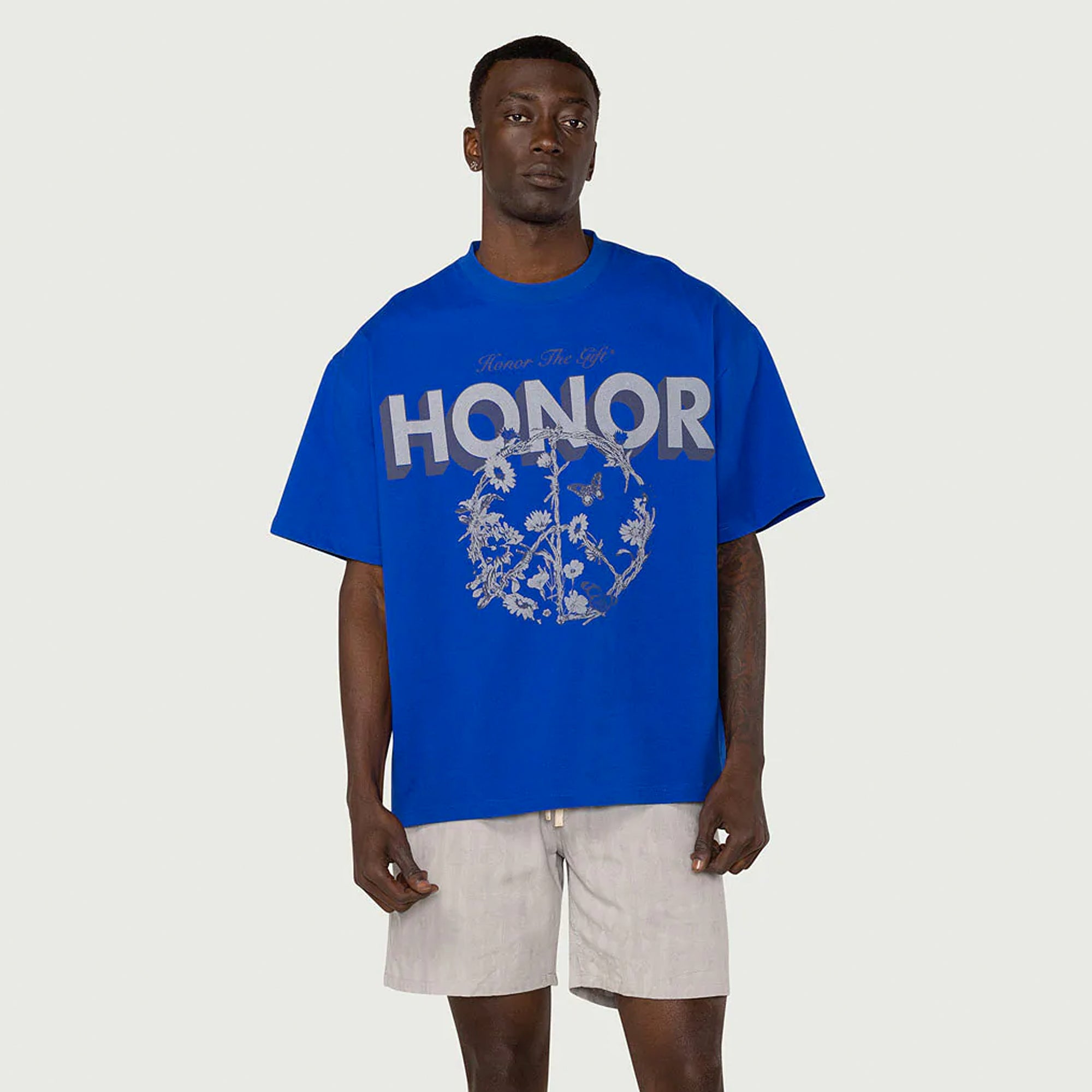 Honor The Gift Peace Tee 'Long Beach Navy'