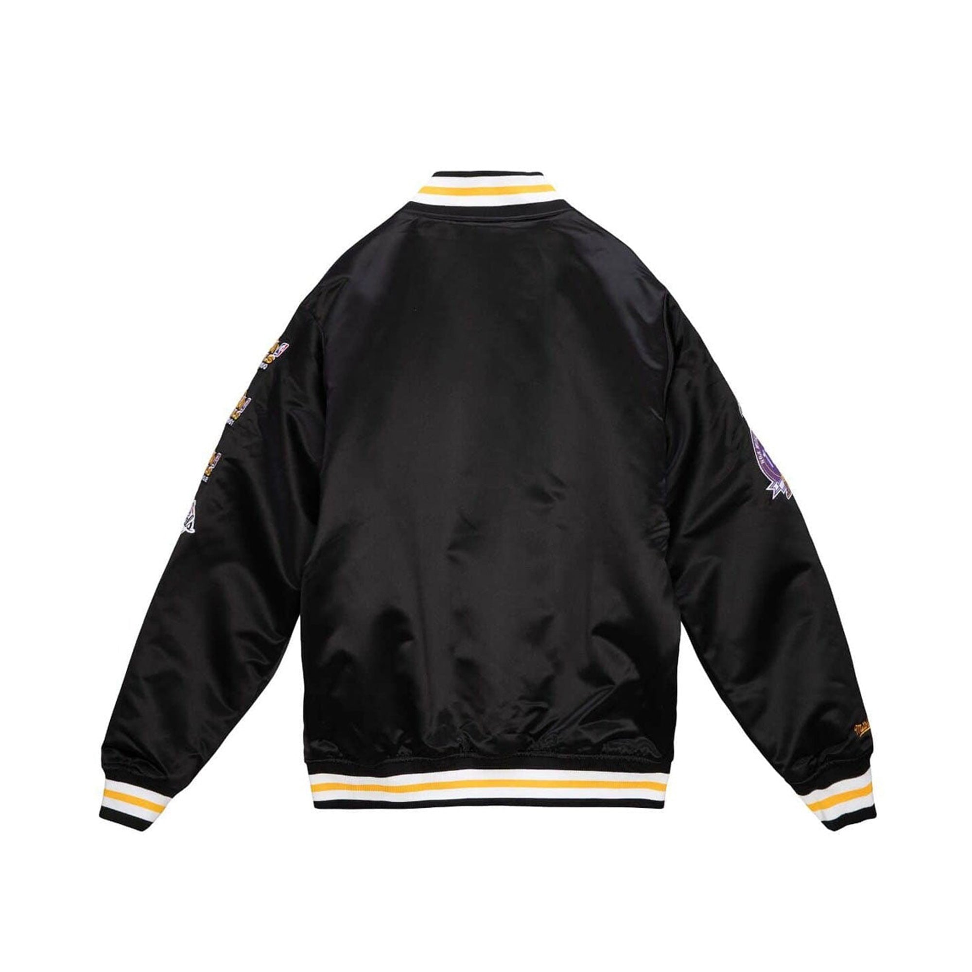 Mitchell & Ness Mens Champ City Satin Los Angeles Lakers Jacket