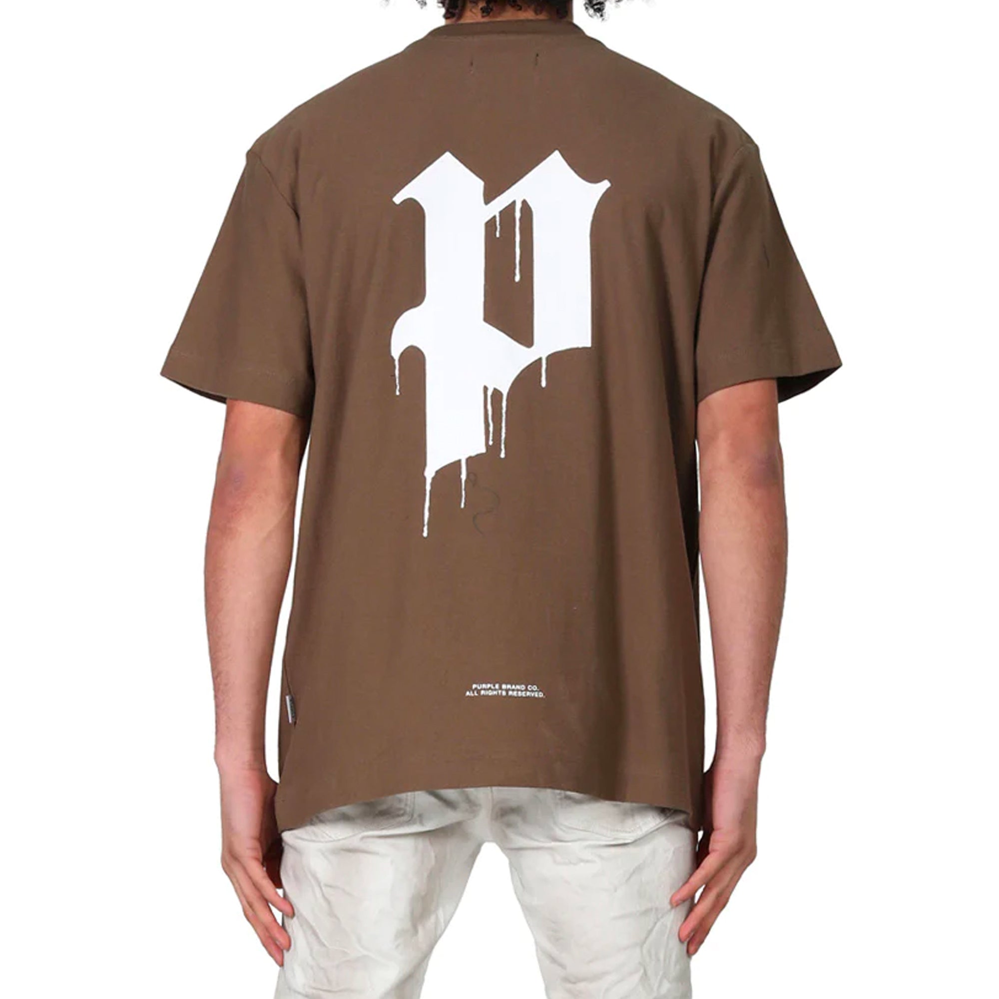 Purple Brand Mens Gothic Jumbo SS Tee