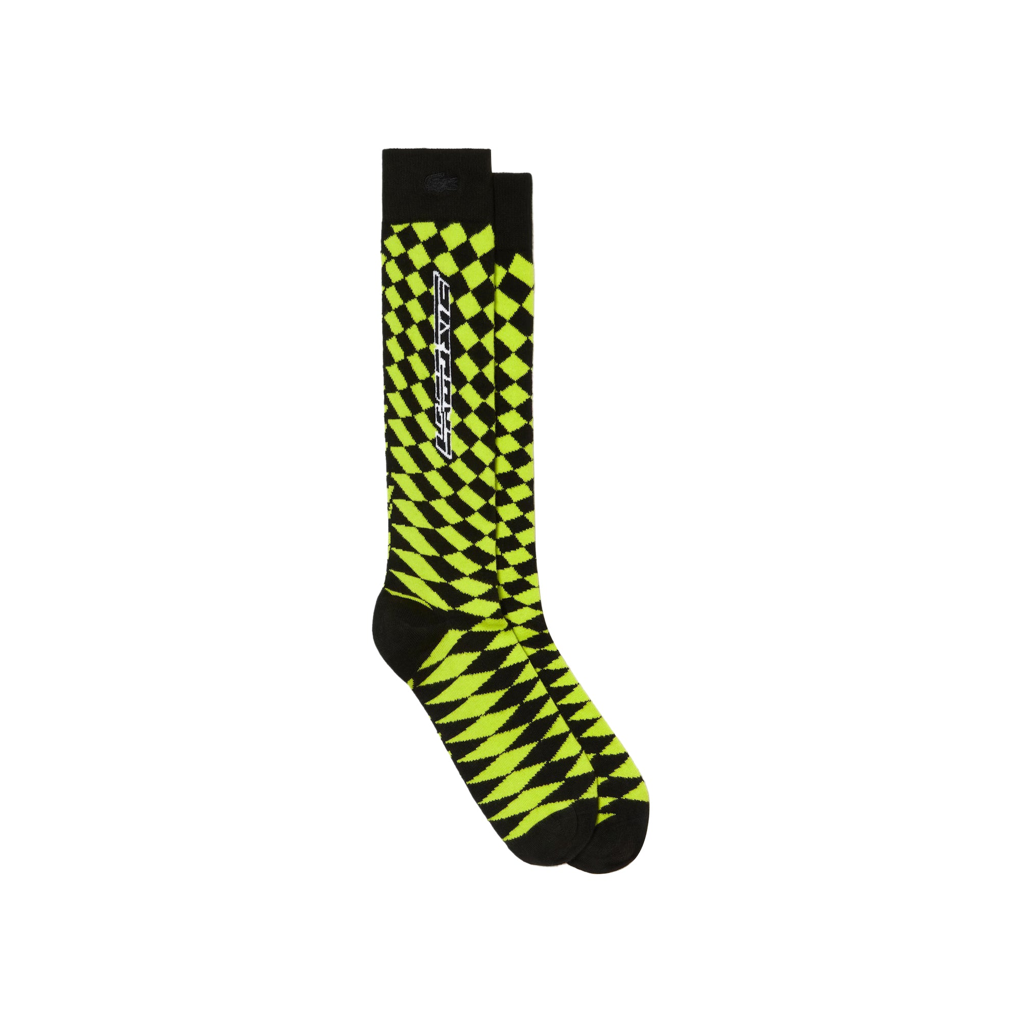 Lacoste Checkerboard Compression Socks