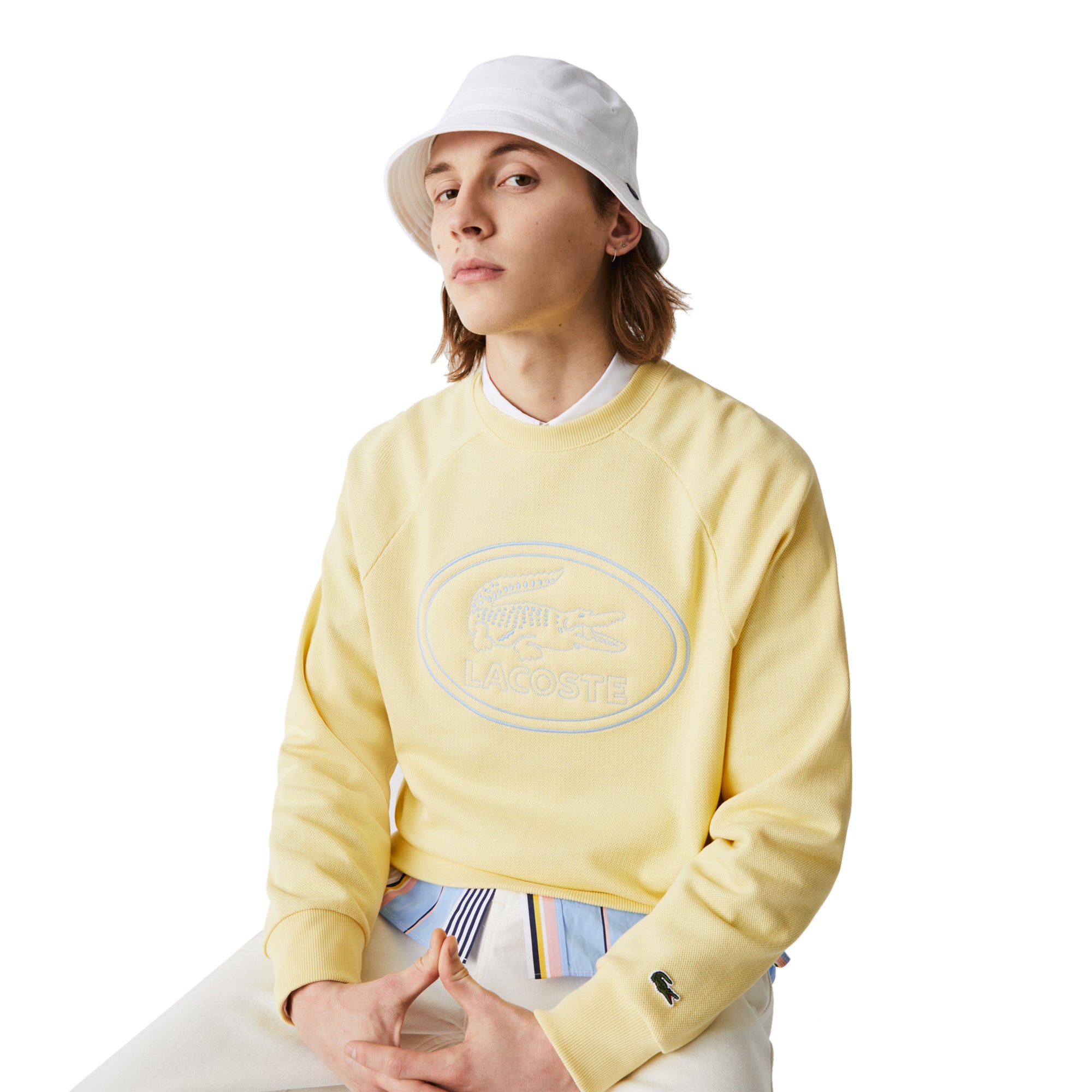 Lacoste Organic Cotton Bucket Hat