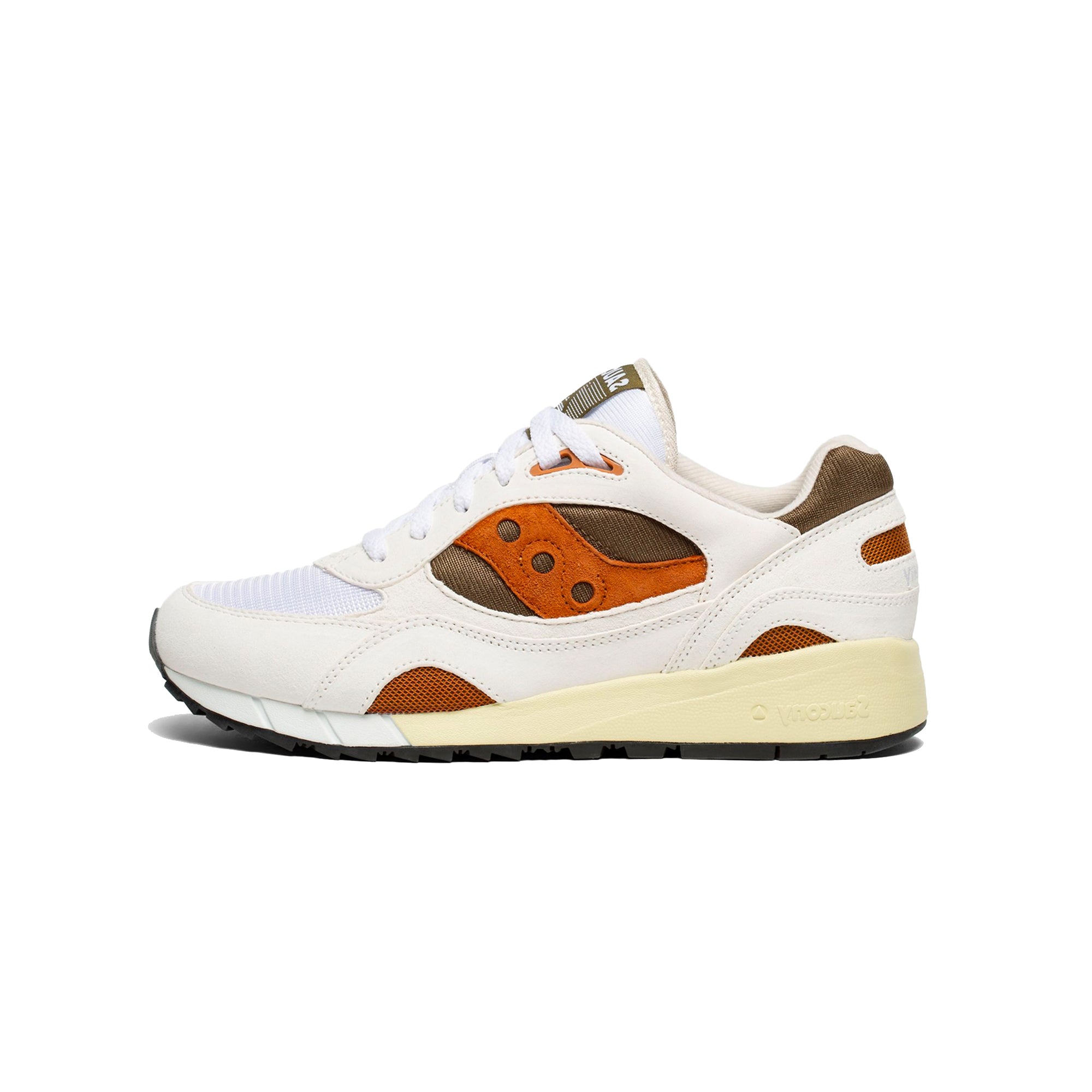 Saucony Mens Shadow 6000 Shoes 'White/Rust'